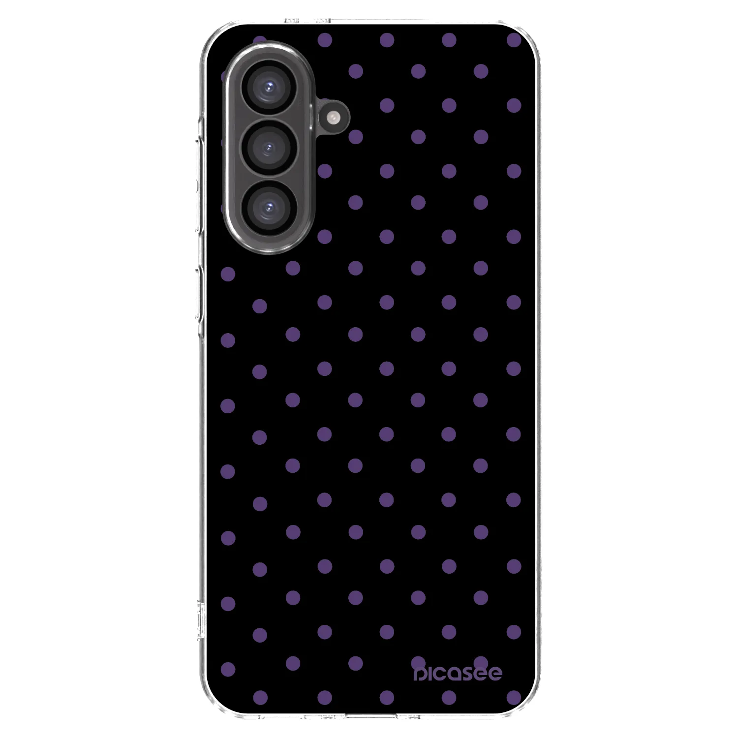 Picasee silikonový průhledný obal pro Samsung Galaxy A36 5G - Flickers
