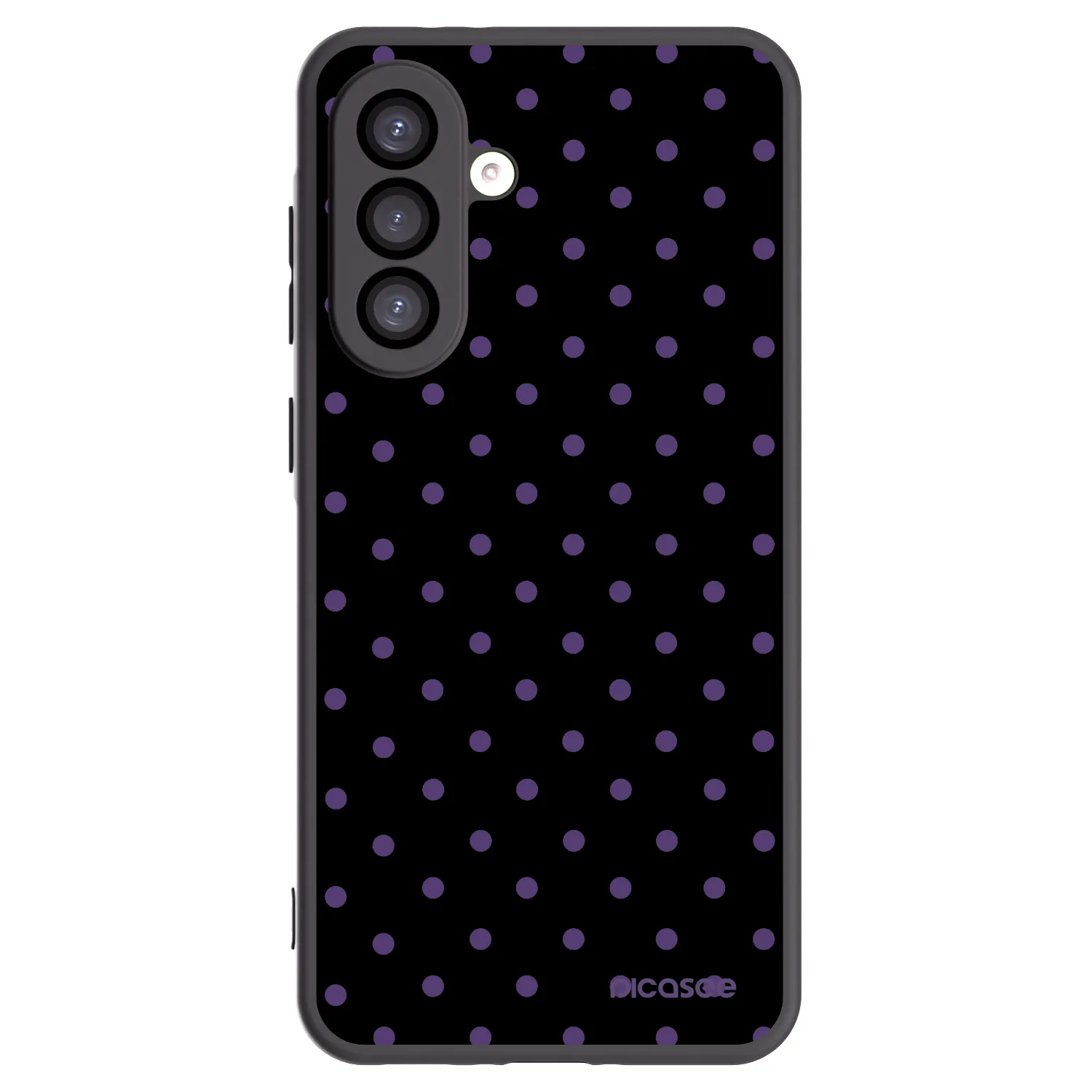 Picasee silikonový černý obal pro Samsung Galaxy A26 5G A266B - Flickers
