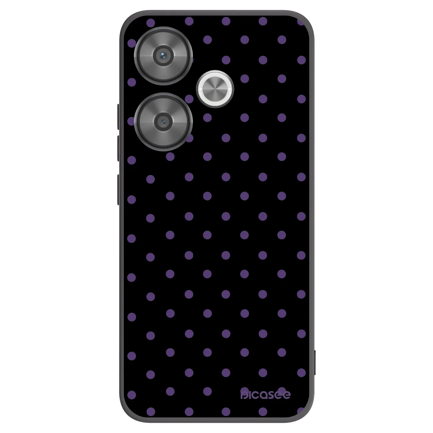 Picasee silikonový černý obal pro Xiaomi Poco F6 - Flickers