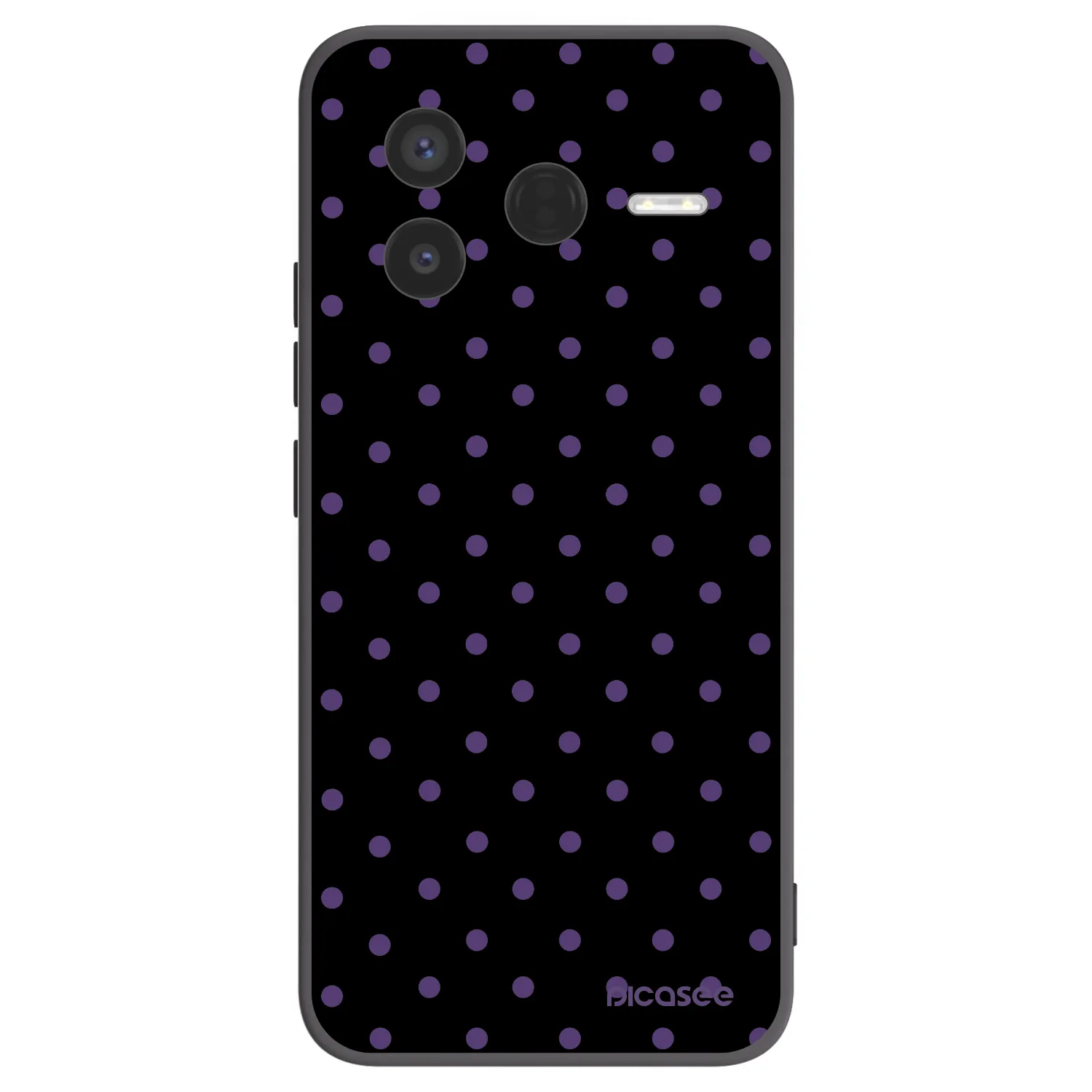 Picasee silikonový černý obal pro Xiaomi Poco F7 Pro 5G - Flickers