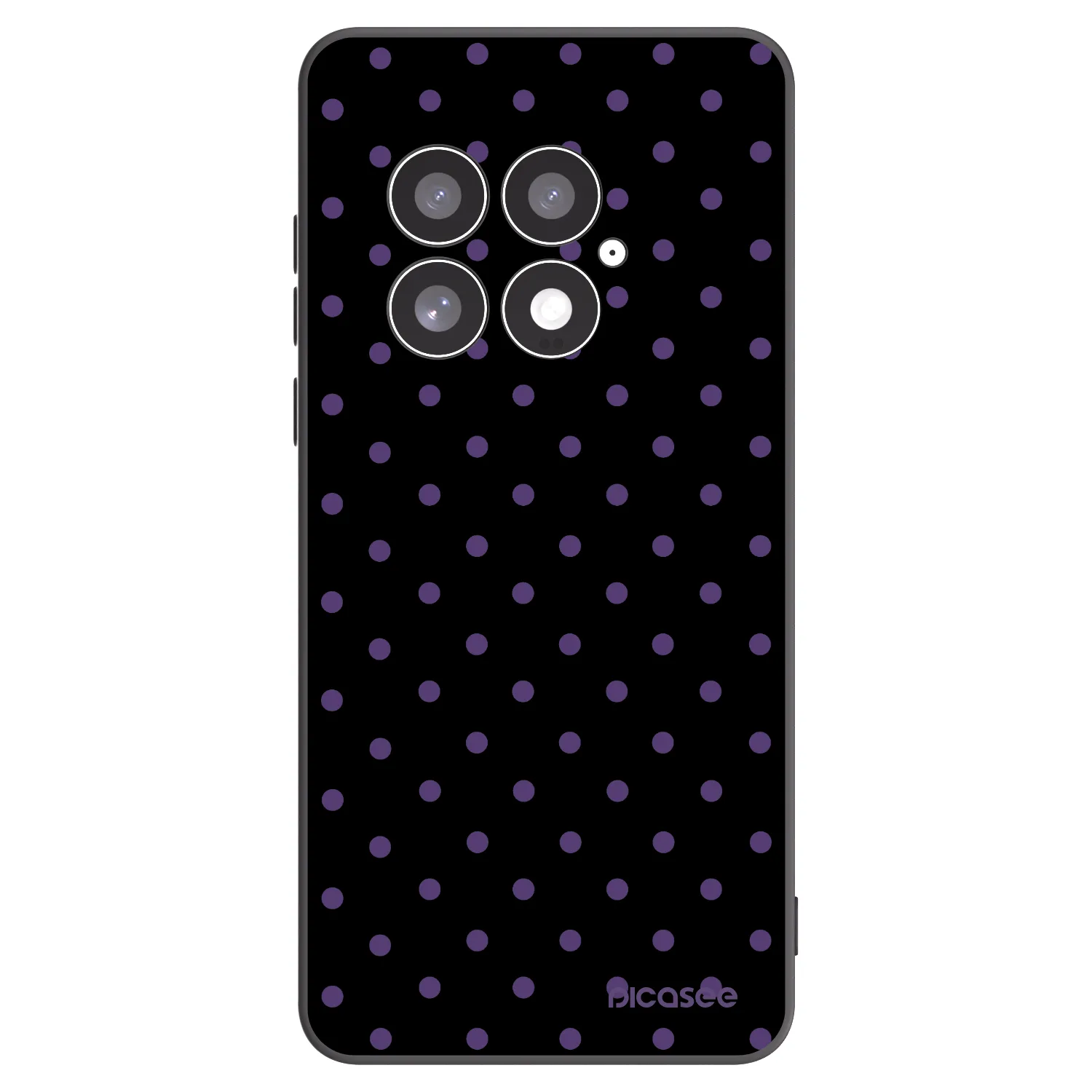 Picasee silikonový černý obal pro OnePlus 13 5G - Flickers