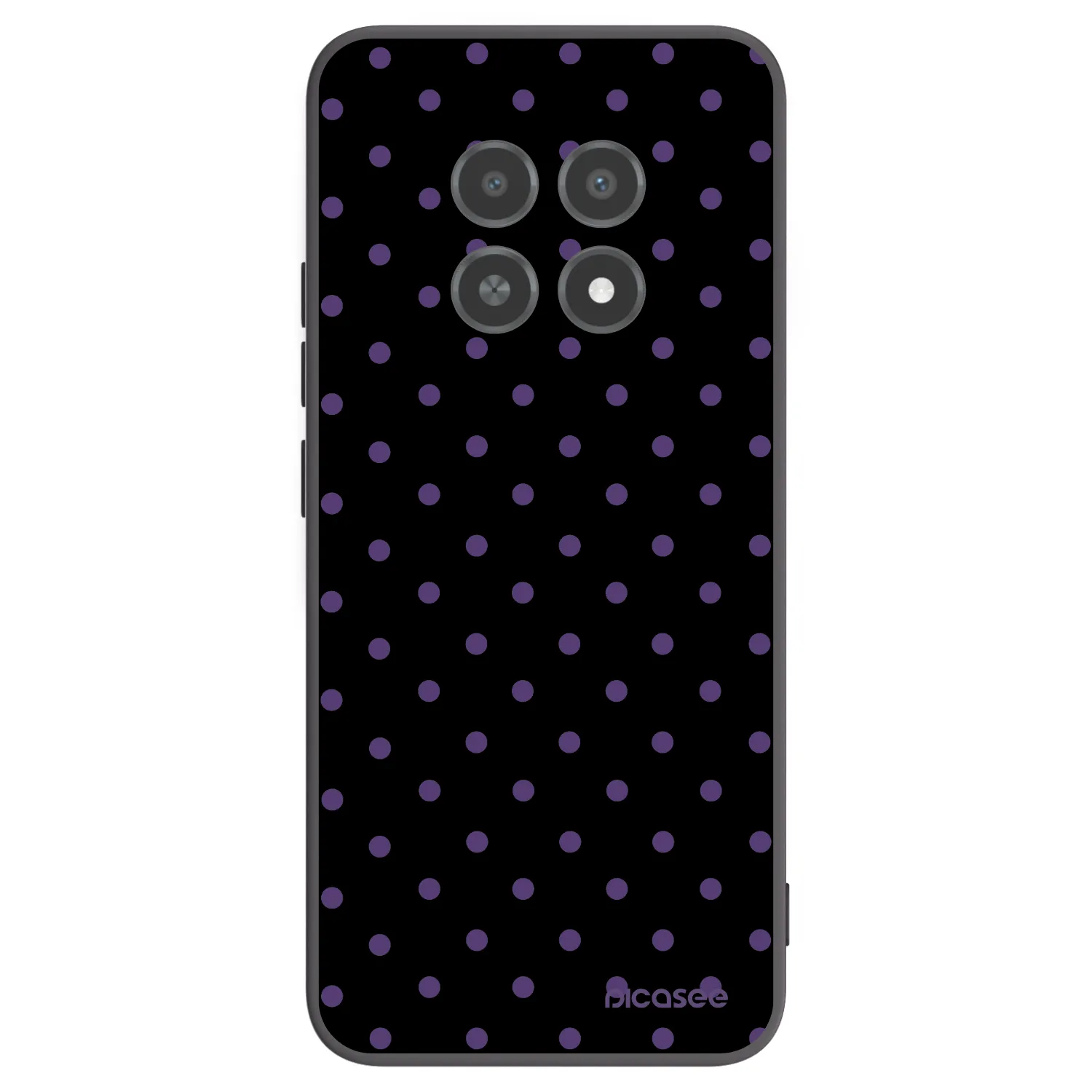 Picasee silikonový černý obal pro Realme 12X - Flickers