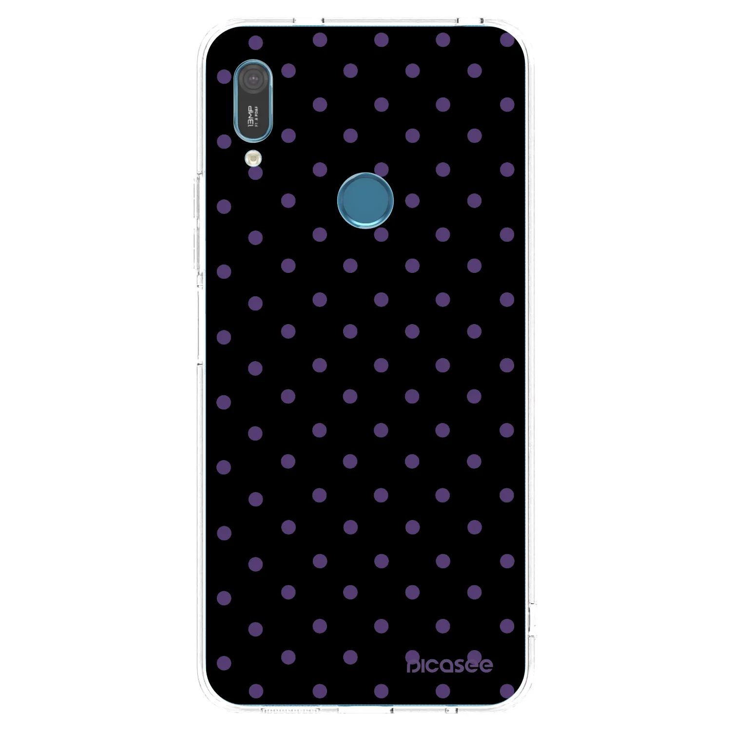 Picasee silikonový průhledný obal pro Huawei Y6 2019 - Flickers