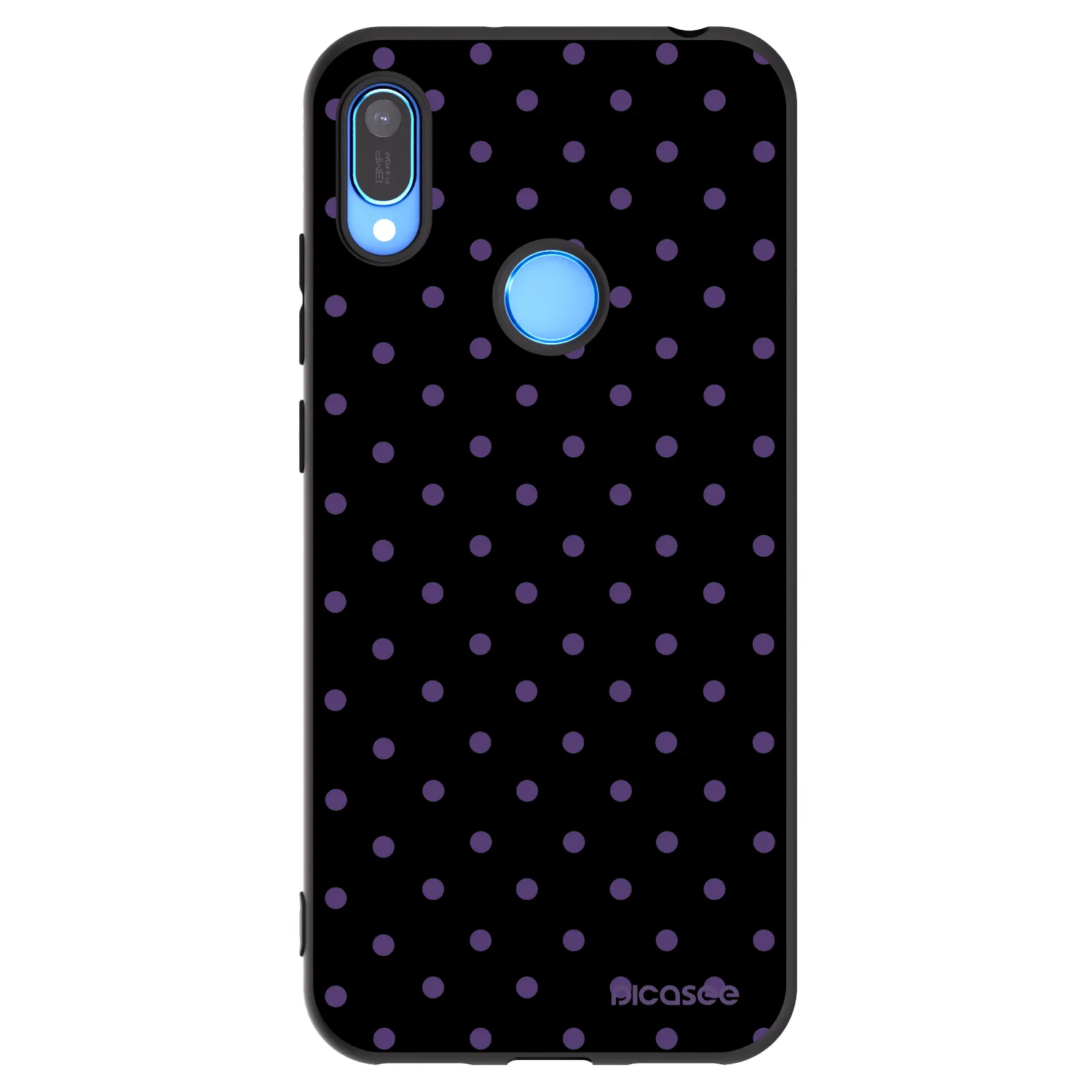Picasee silikonový černý obal pro Huawei Y6 2019 - Flickers