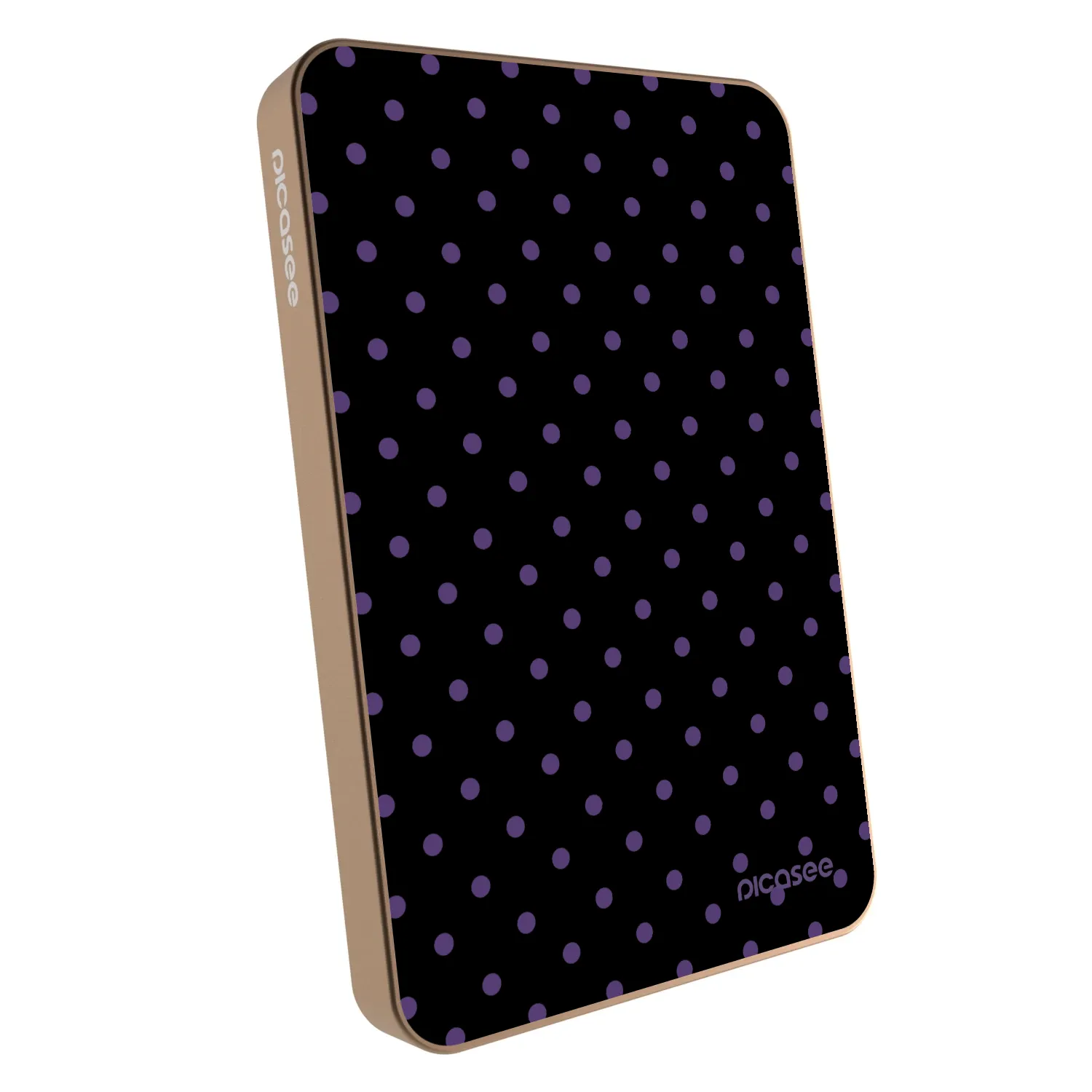 Picasee Powerbanka s MagSafe 5 000 mAh Zlatá - Flickers