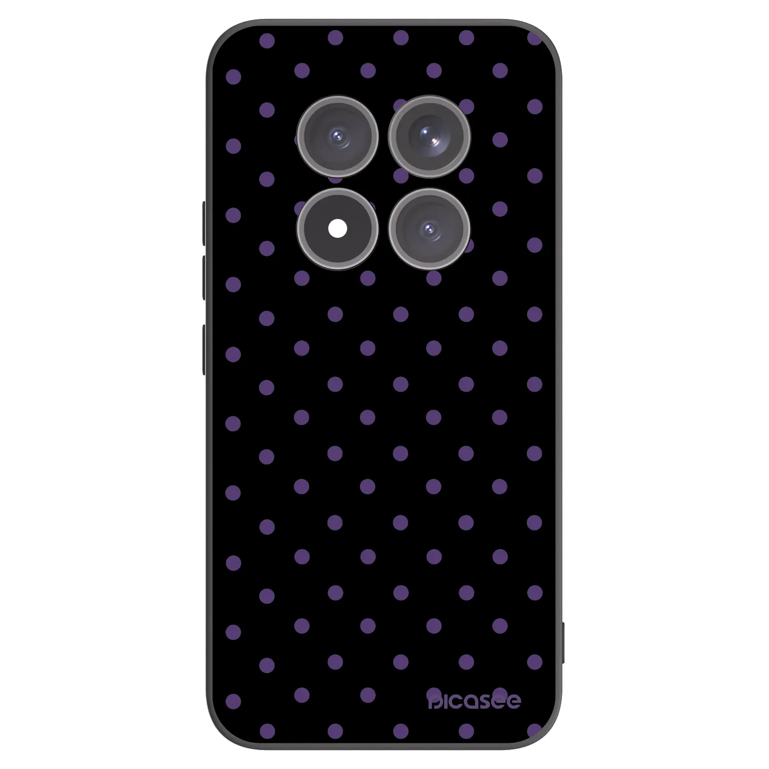 Picasee silikonový černý obal pro Xiaomi Redmi Note 15 Pro+ - Flickers