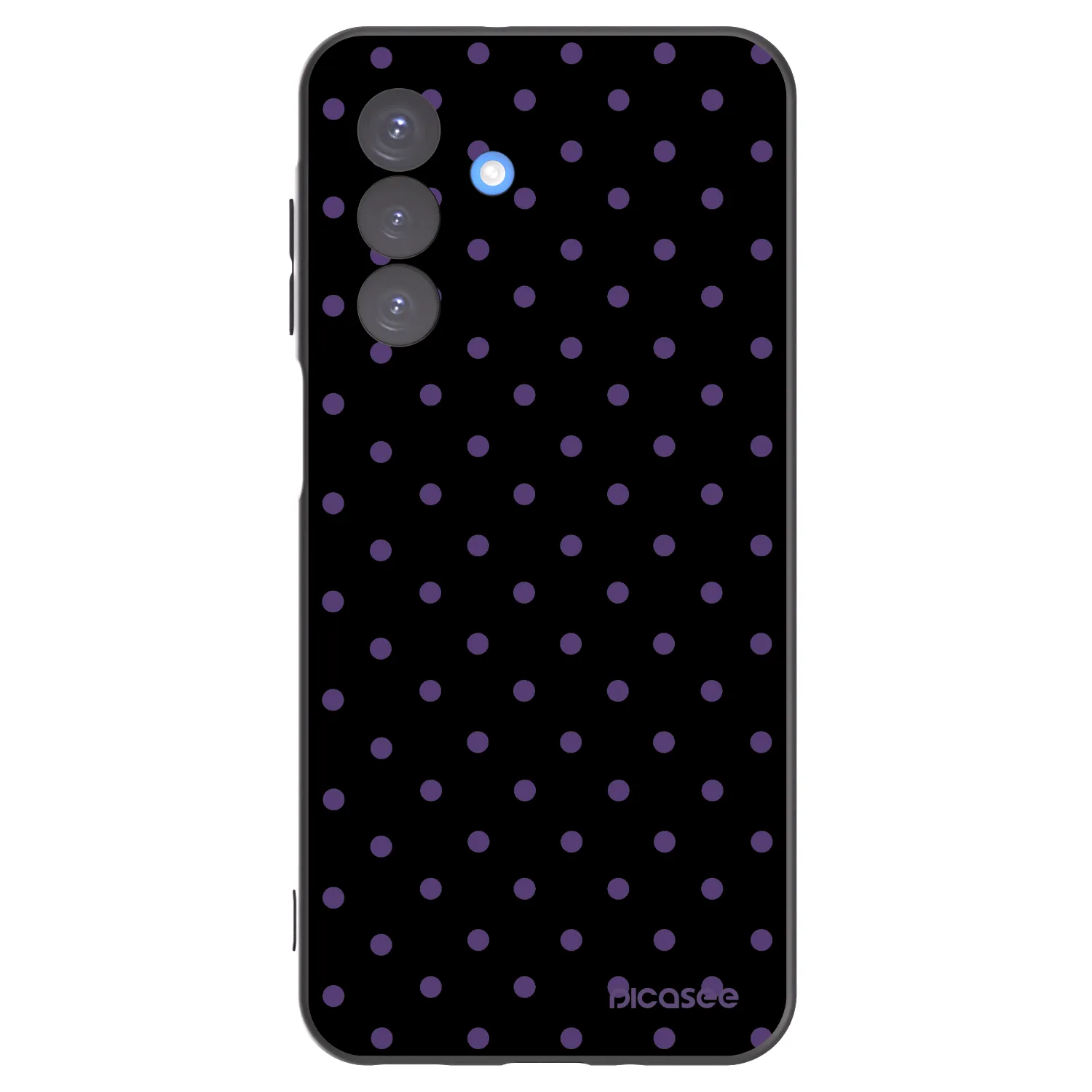Picasee silikonový černý obal pro Samsung Galaxy A17 5G - Flickers