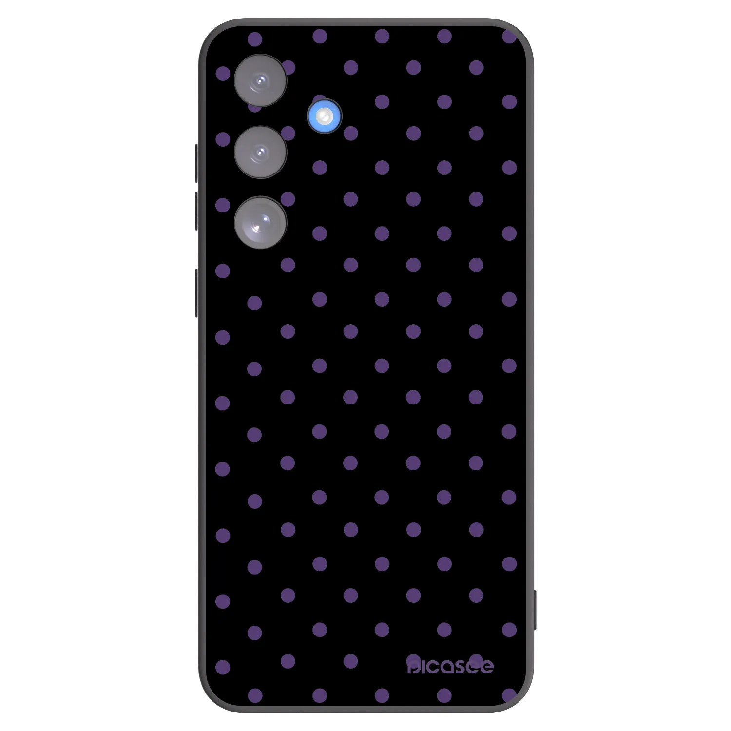 Picasee silikonový černý obal pro Samsung Galaxy S25 FE 5G - Flickers