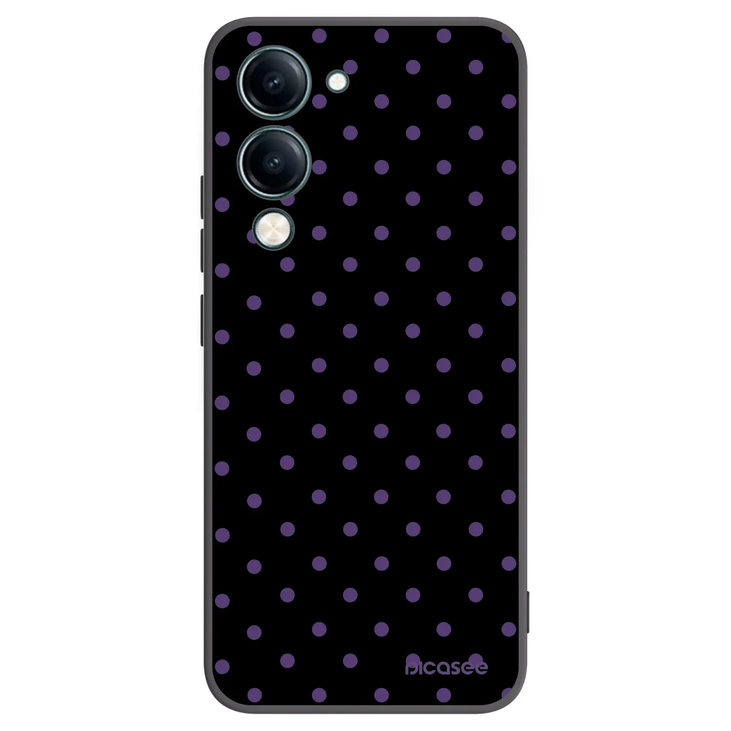 Picasee silikonový černý obal pro Vivo Y29s 5G - Flickers