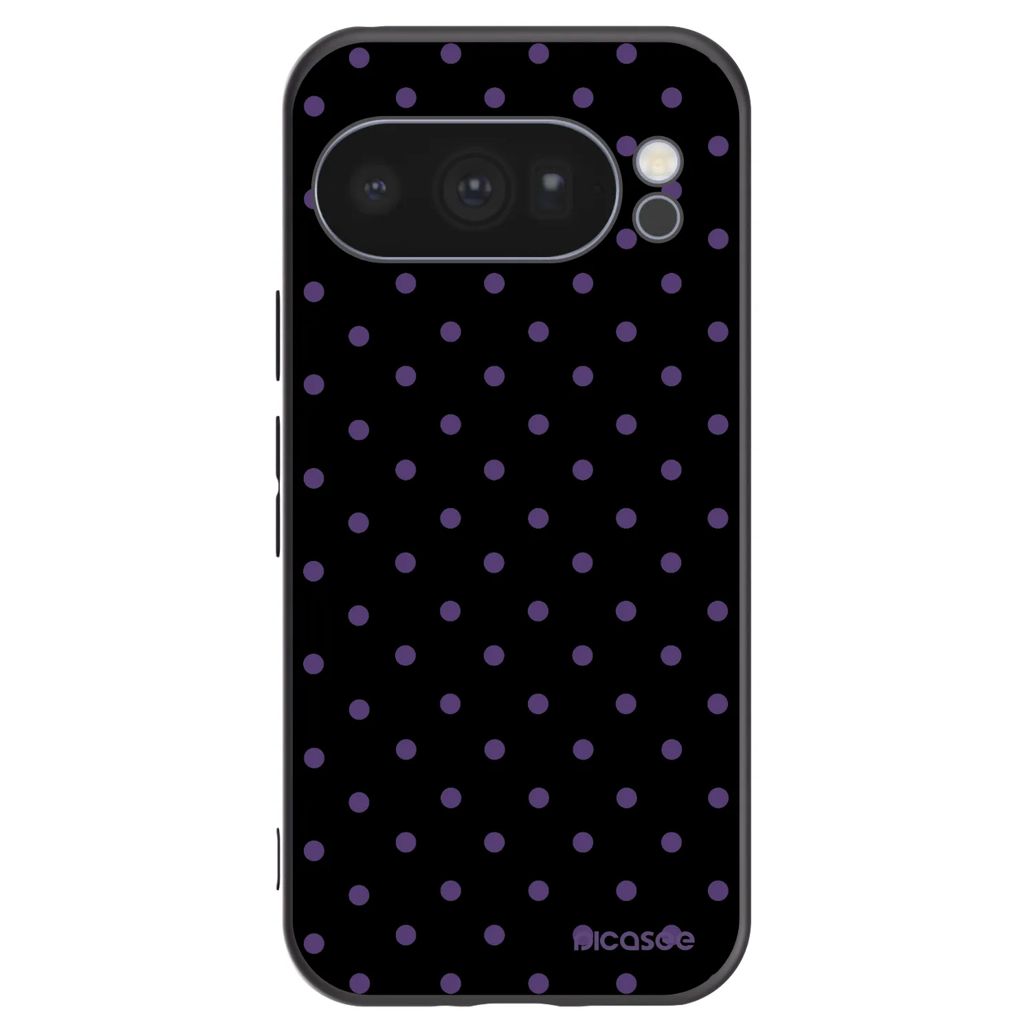 Picasee silikonový černý obal pro Google Pixel 10 Pro - Flickers