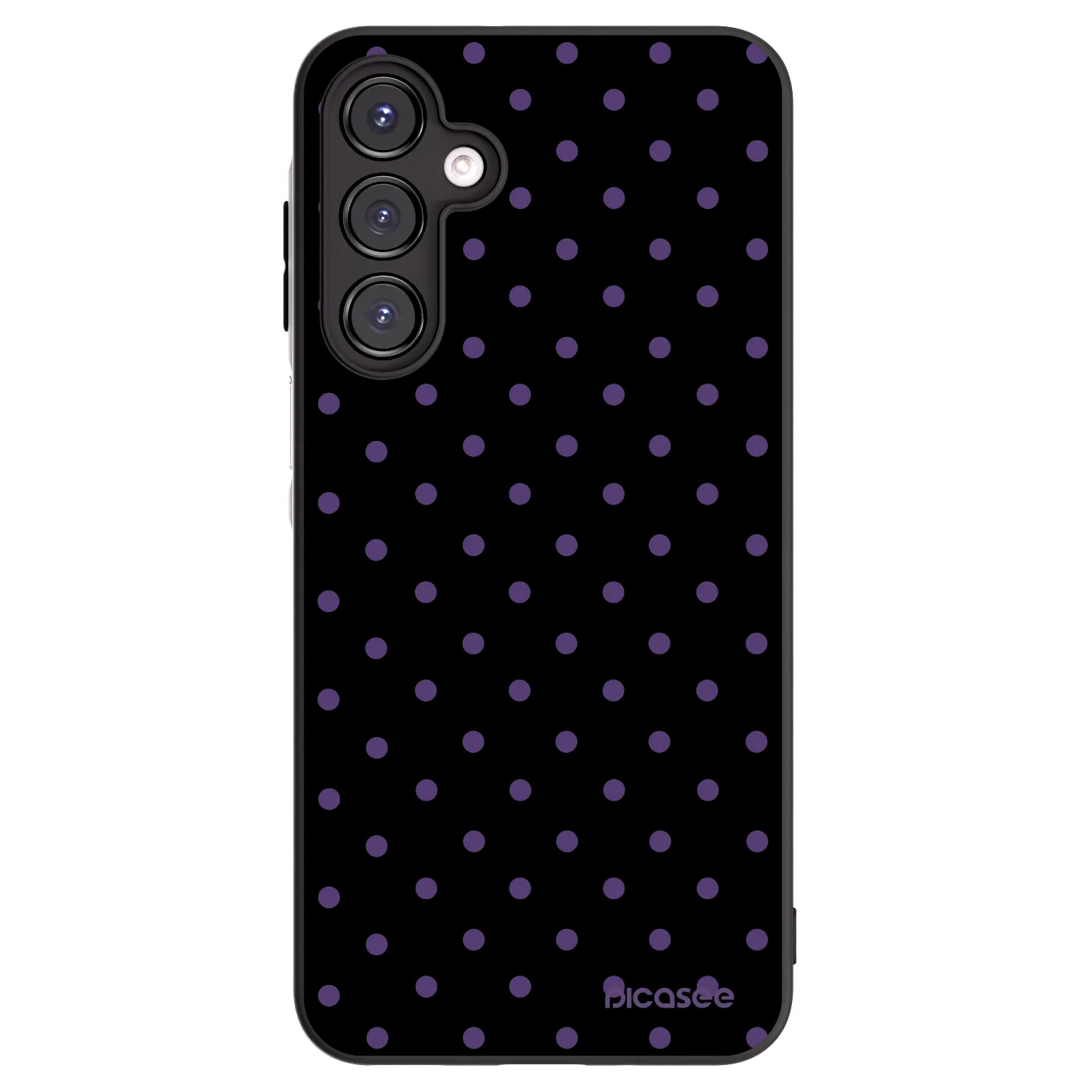 Picasee silikonový černý obal pro Samsung Galaxy A16 4G - Flickers