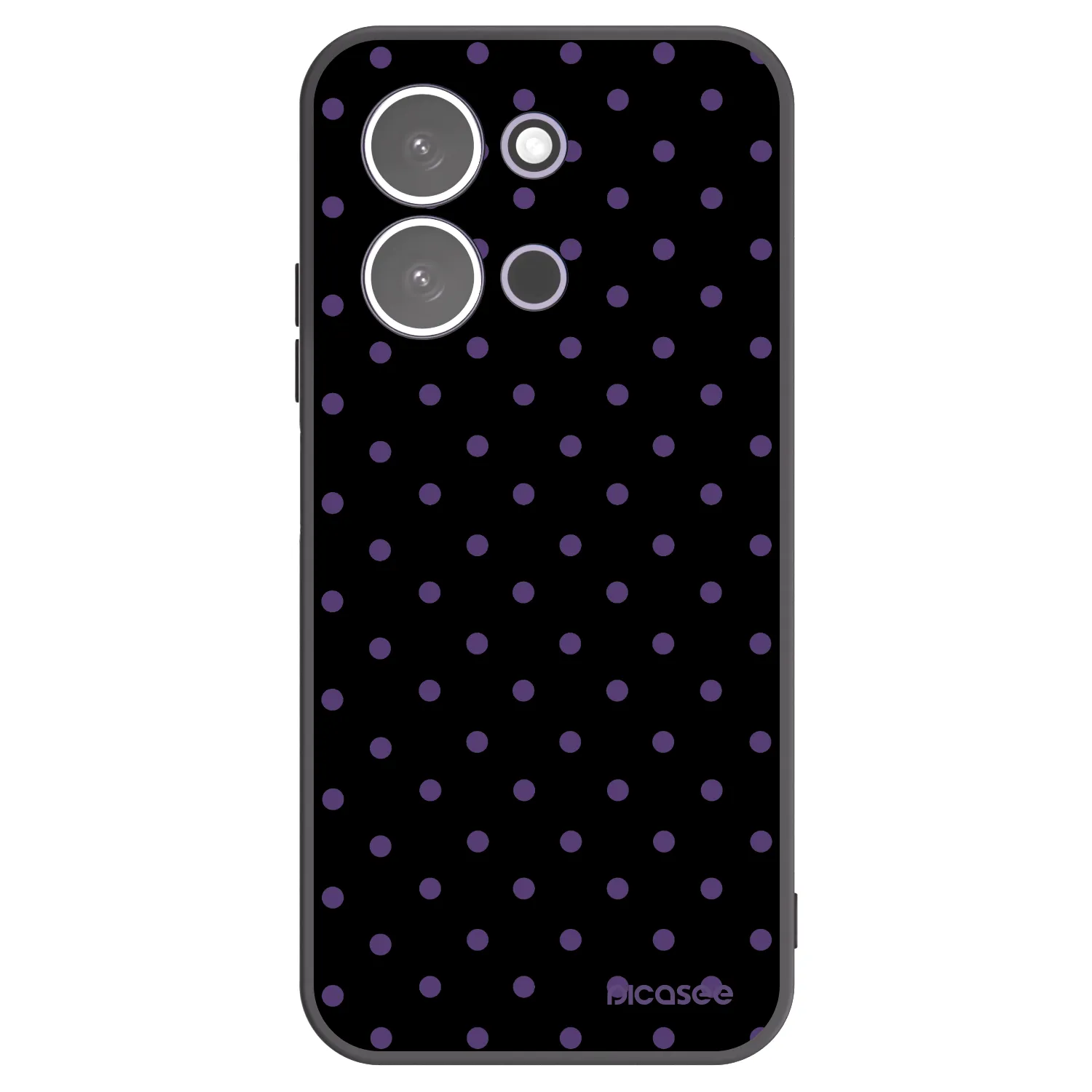 Picasee silikonový černý obal pro Xiaomi Redmi 15C 5G - Flickers