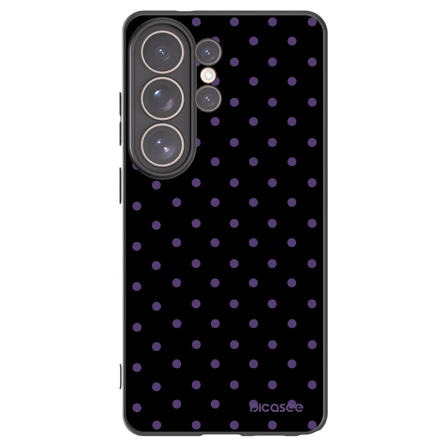 Picasee silikonový černý obal pro Samsung Galaxy S26 Ultra - Flickers