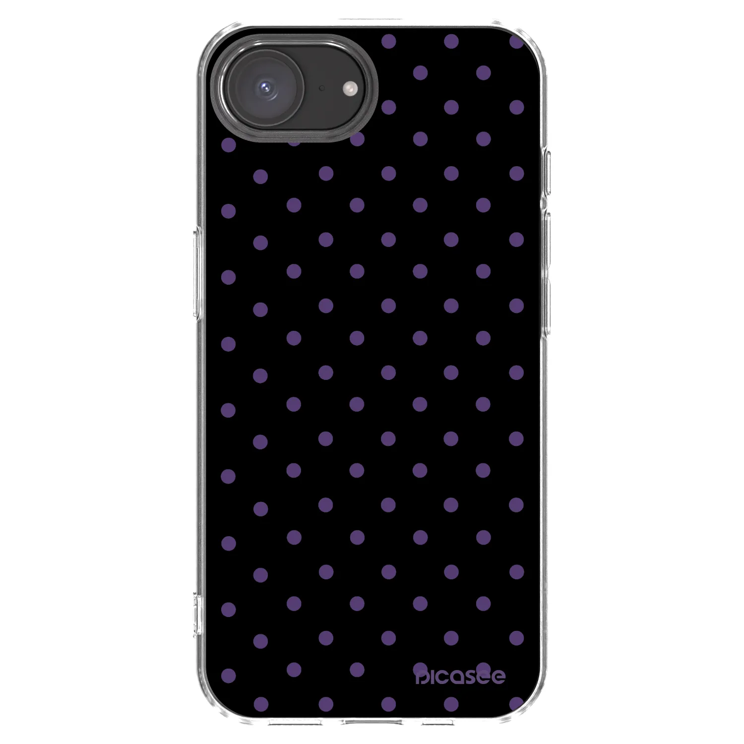 Picasee silikonový průhledný obal pro Apple iPhone 17e - Flickers