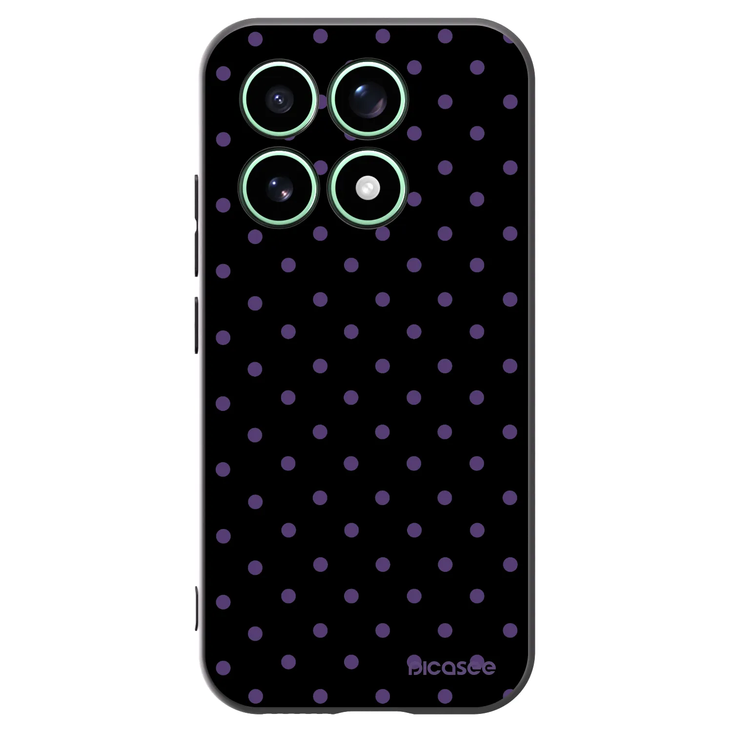 Picasee silikonový černý obal pro Xiaomi 17 - Flickers