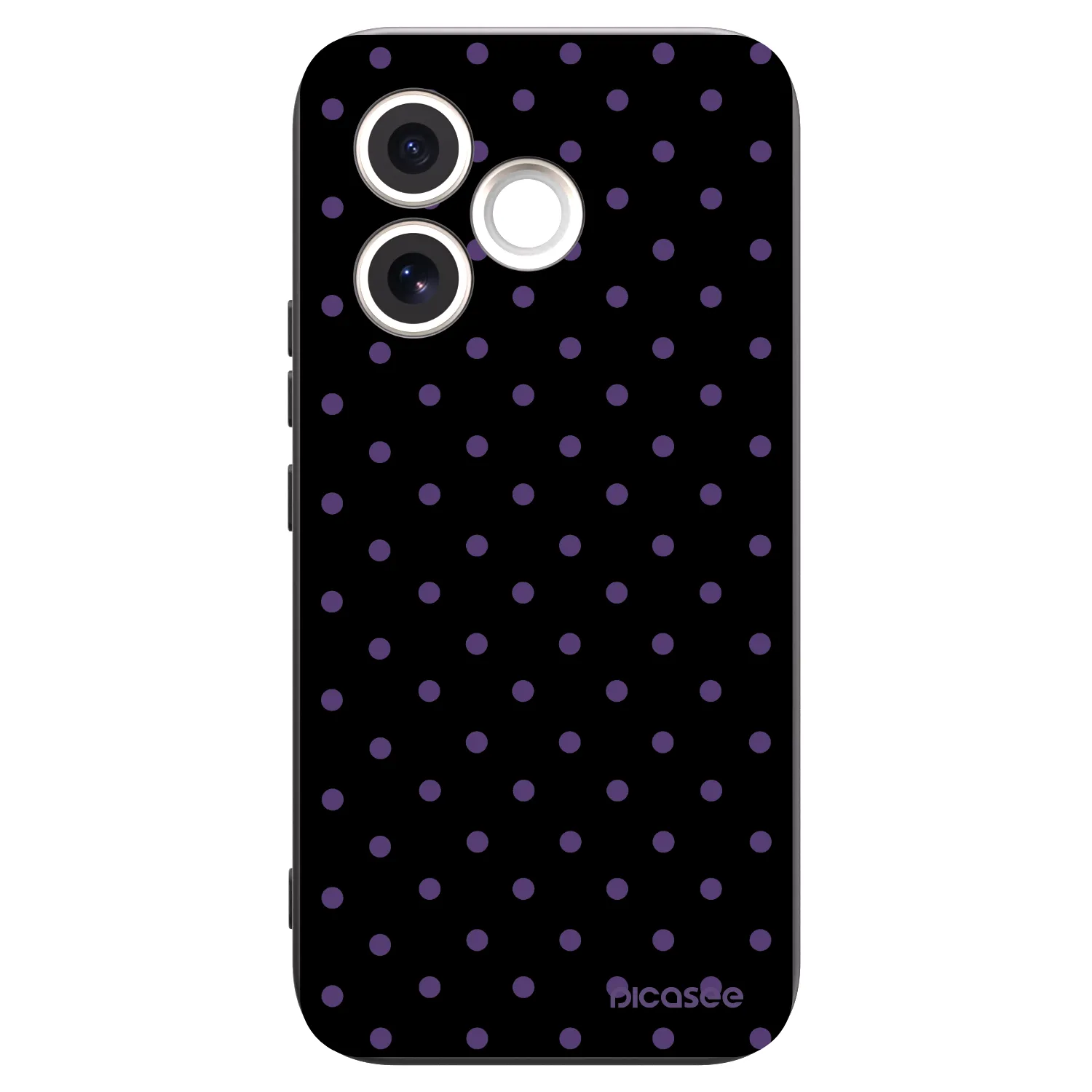 Picasee silikonový černý obal pro Honor 600 Lite - Flickers