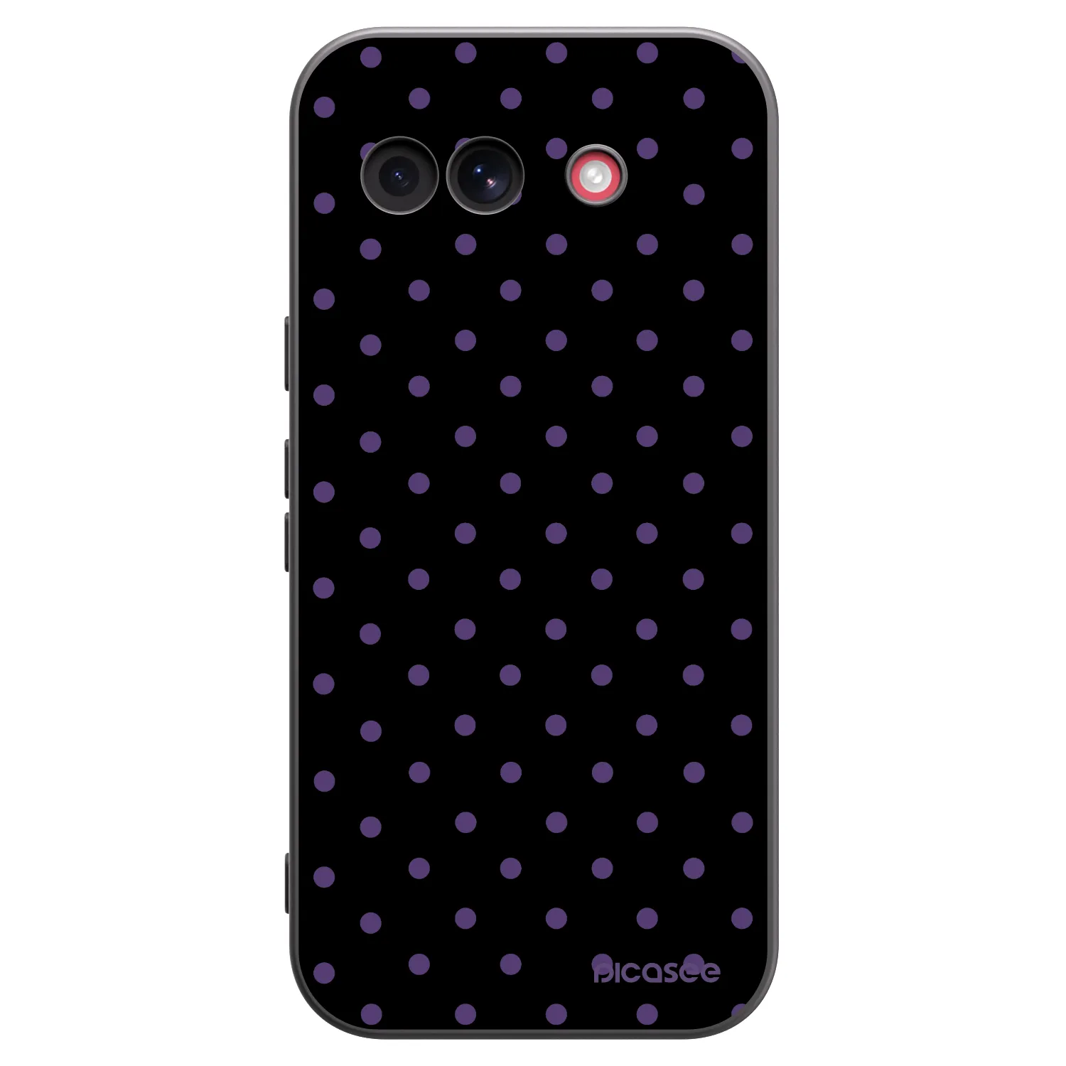 Picasee silikonový černý obal pro Google Pixel 10a - Flickers