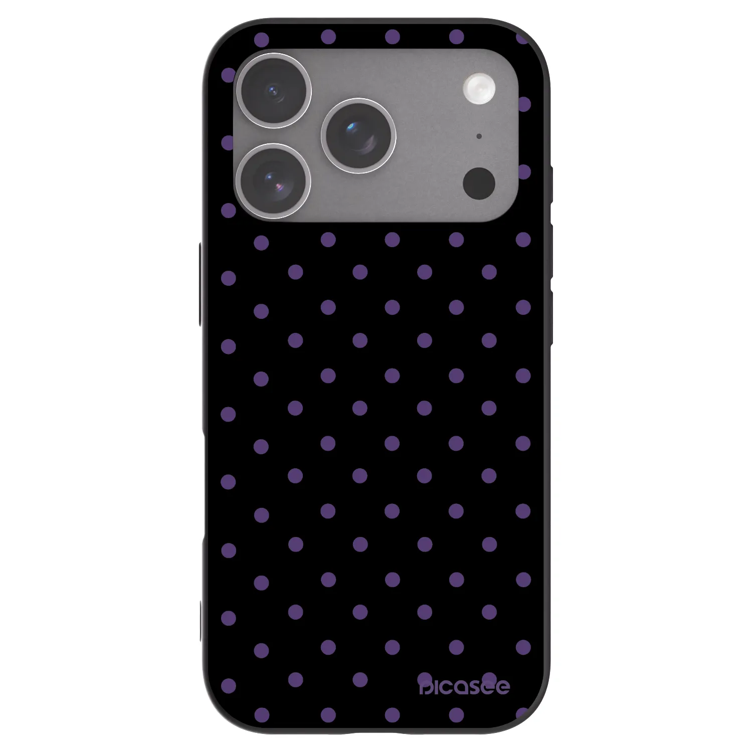 Picasee silikonový černý obal pro Apple iPhone 18 Pro - Flickers