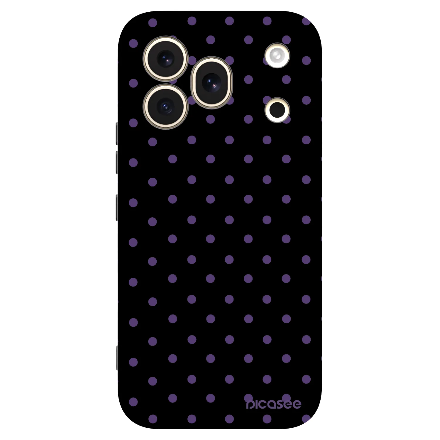 Picasee silikonový černý obal pro Honor 600 Pro - Flickers