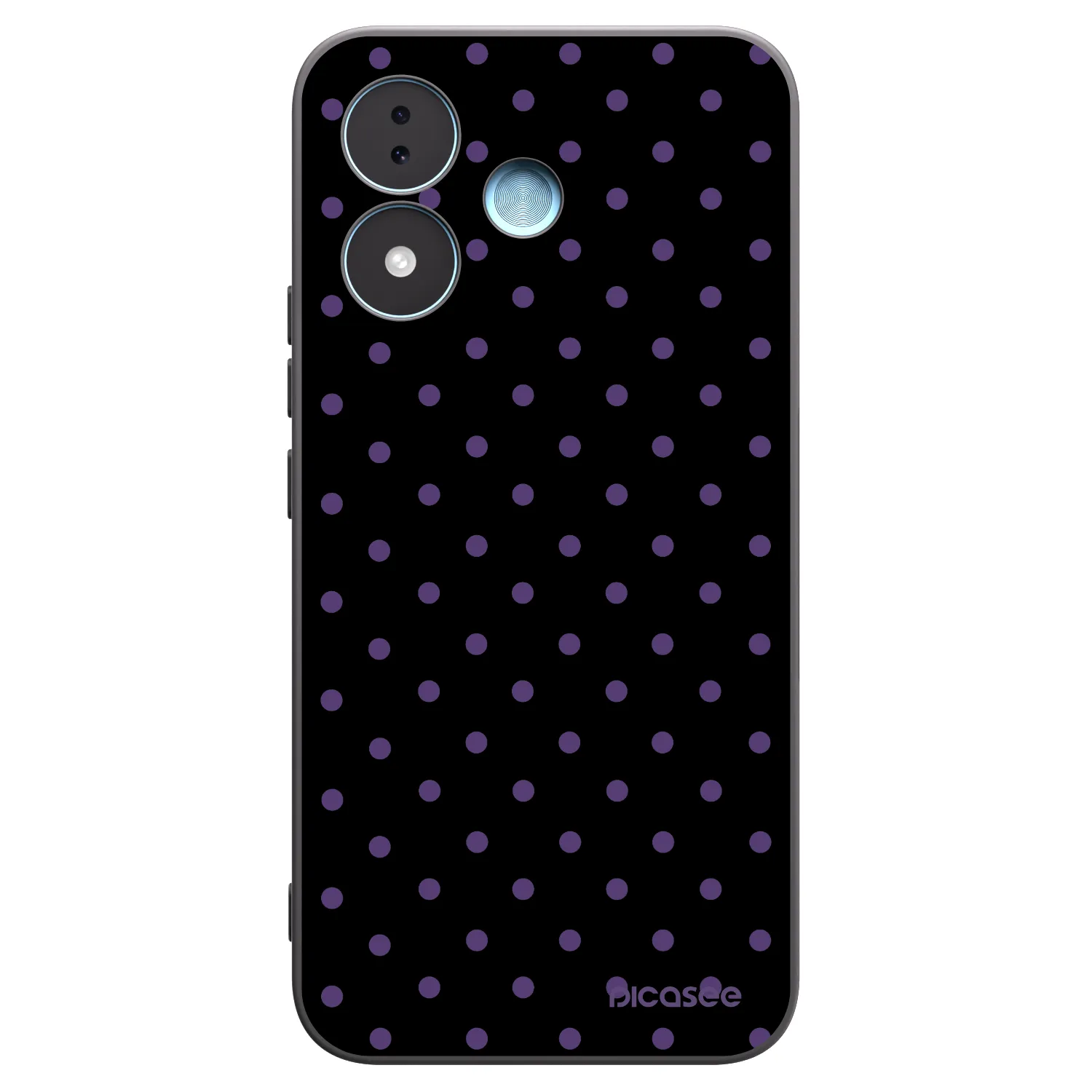 Picasee silikonový černý obal pro Xiaomi Redmi Note 17 5G - Flickers