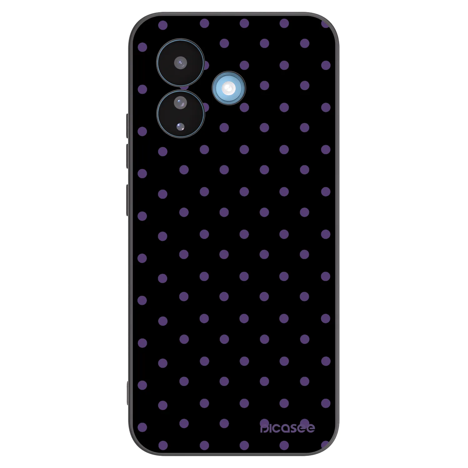 Picasee silikonový černý obal pro Xiaomi Redmi Note 17 Pro 5G - Flickers
