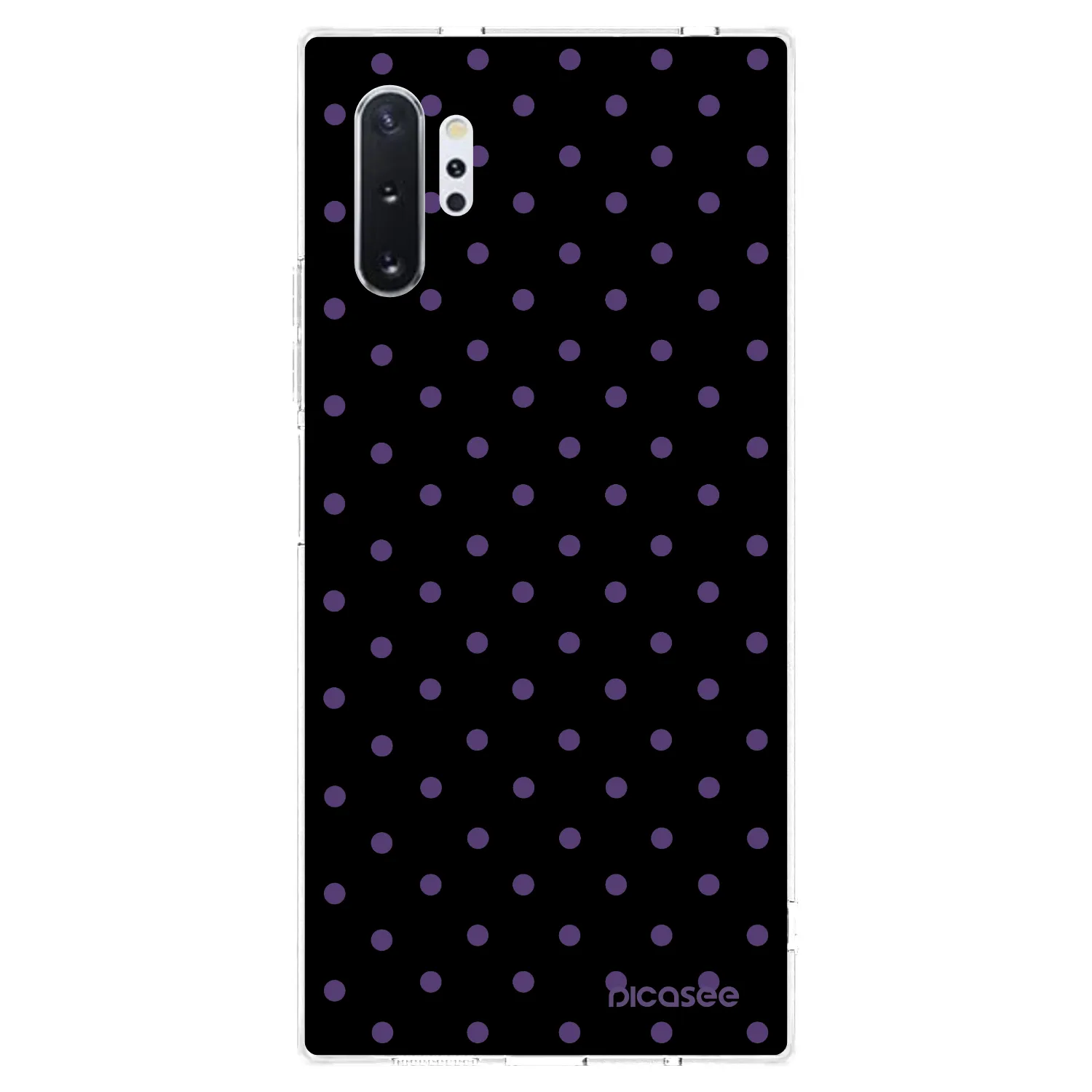 Picasee silikonový průhledný obal pro Samsung Galaxy Note 10+ N975F - Flickers