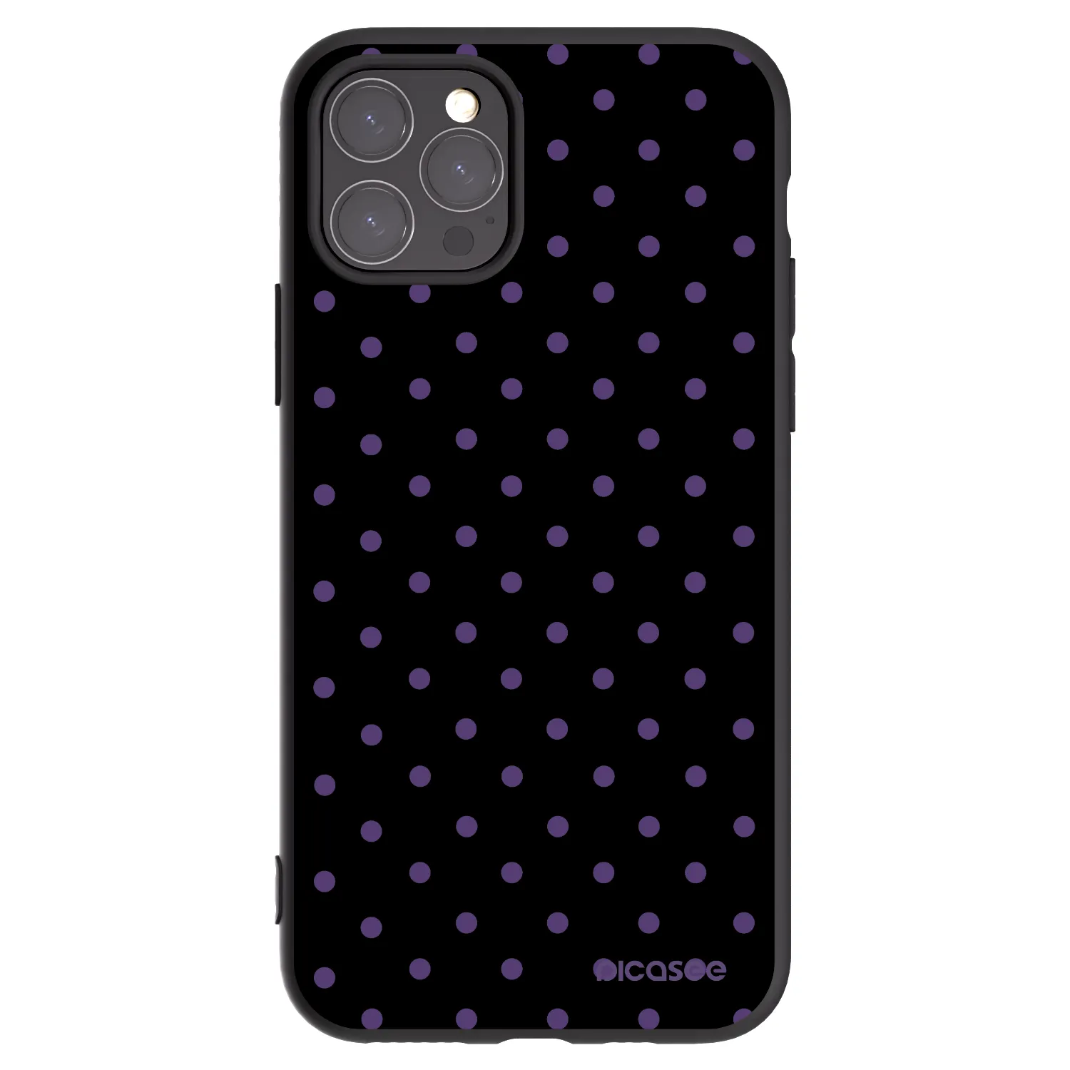 Picasee silikonový černý obal pro Apple iPhone 11 Pro - Flickers