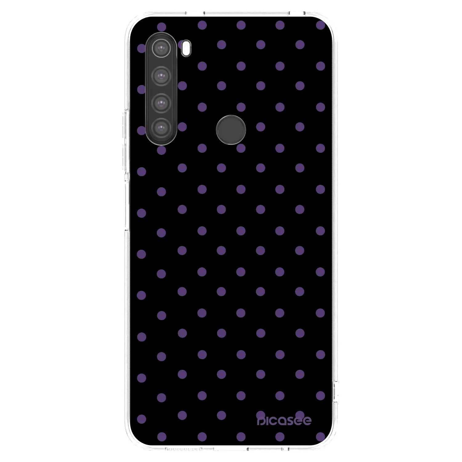 Picasee silikonový průhledný obal pro Xiaomi Redmi Note 8 - Flickers