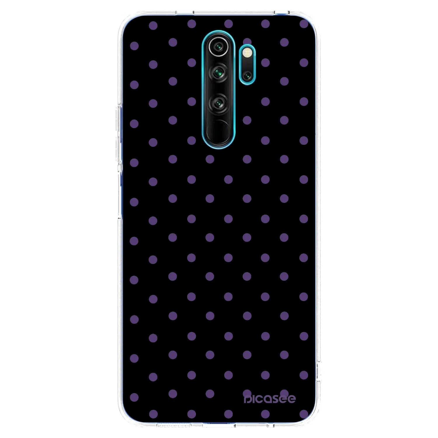 Picasee silikonový průhledný obal pro Xiaomi Redmi Note 8 Pro - Flickers