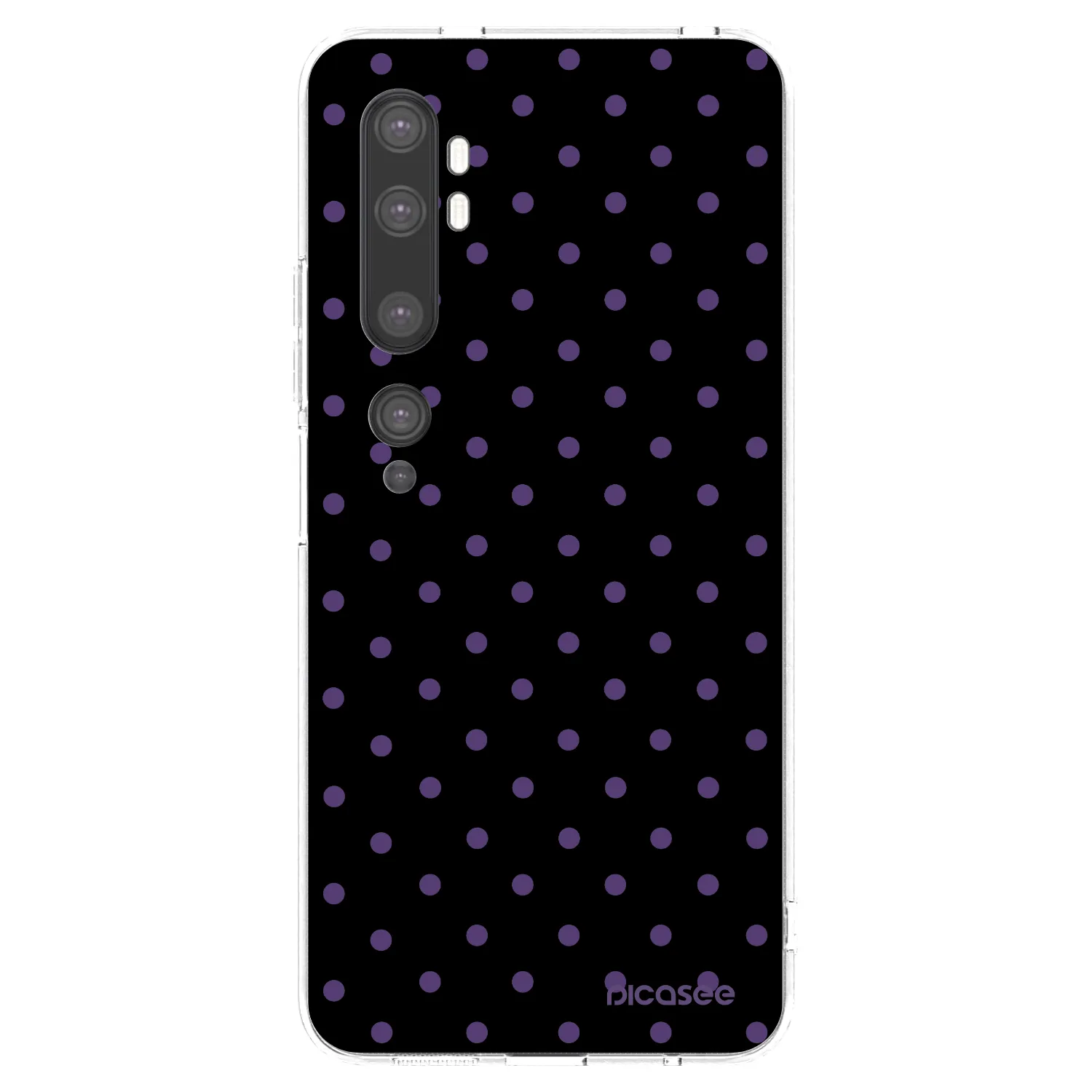 Picasee silikonový průhledný obal pro Xiaomi Mi Note 10 (Pro) - Flickers