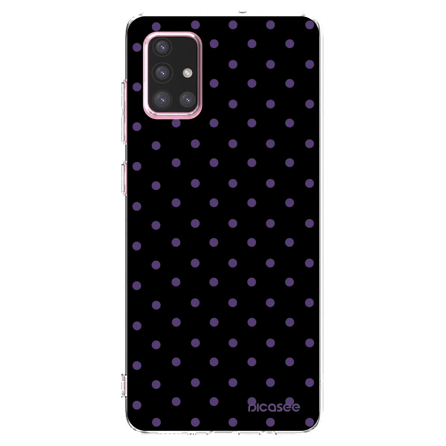 Picasee silikonový průhledný obal pro Samsung Galaxy A71 A715F - Flickers
