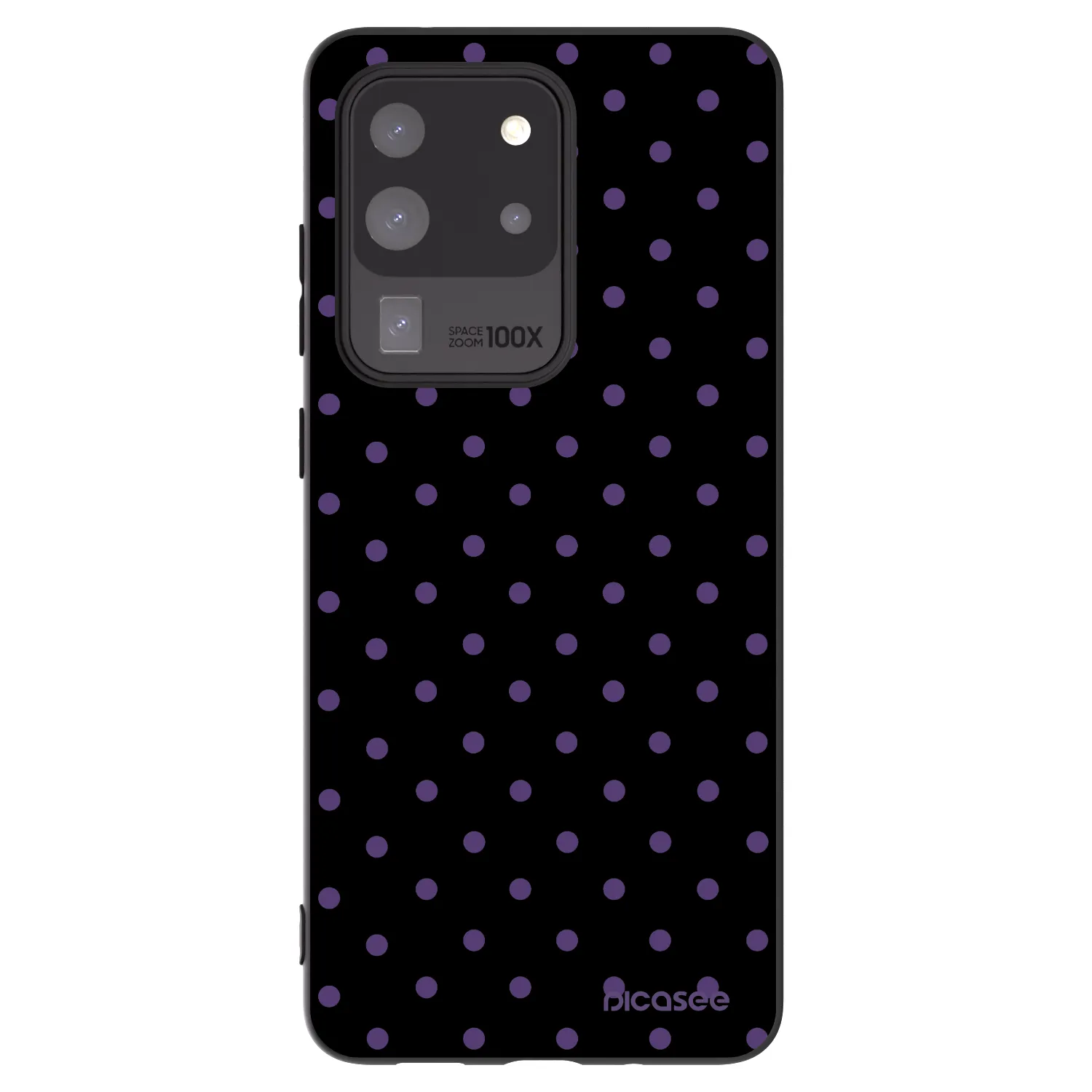 Picasee silikonový černý obal pro Samsung Galaxy S20 Ultra 5G G988F - Flickers