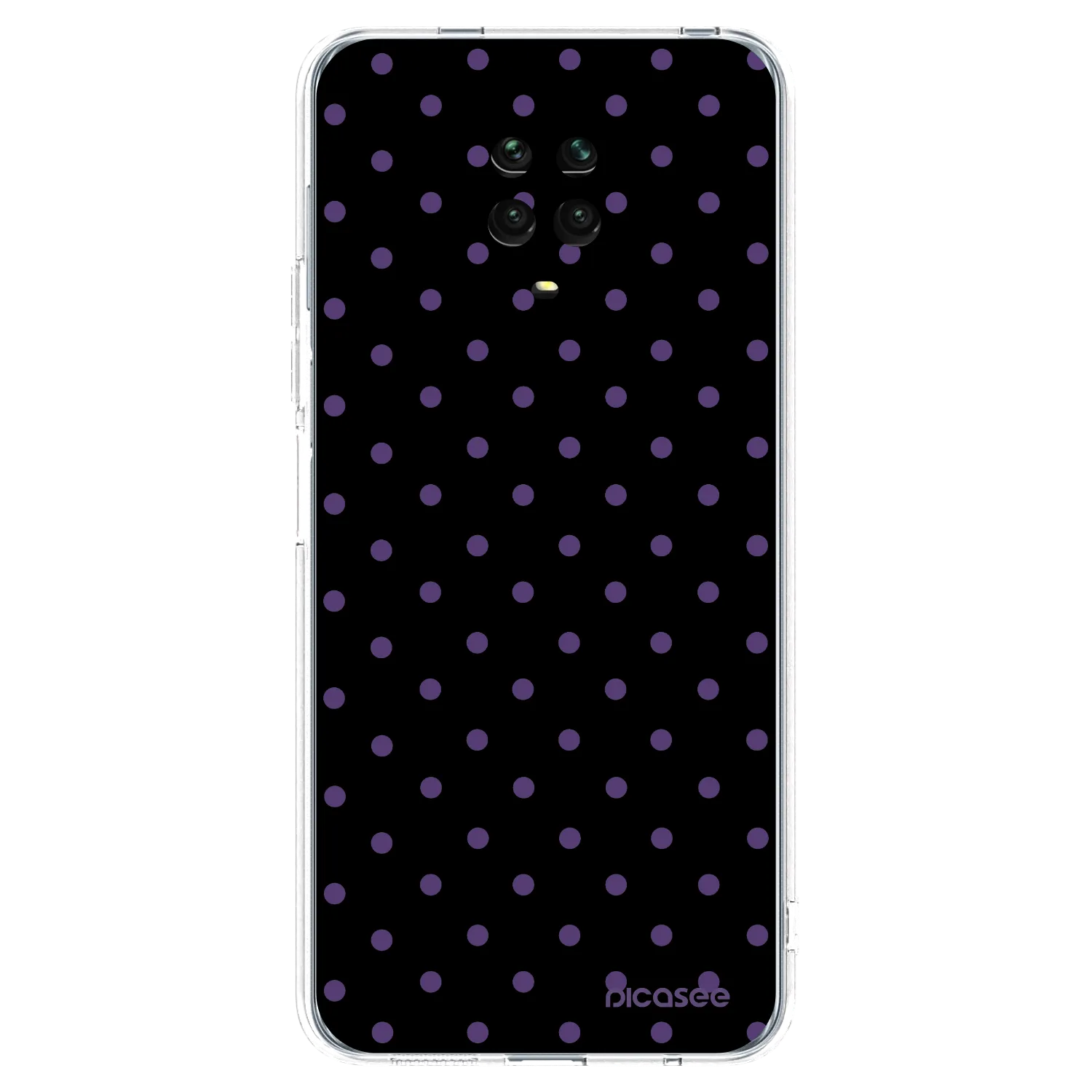 Picasee silikonový průhledný obal pro Xiaomi Redmi Note 9 Pro - Flickers