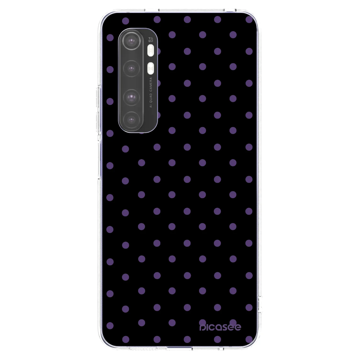 Picasee silikonový průhledný obal pro Xiaomi Mi Note 10 Lite - Flickers