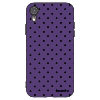 Picasee silikonový černý obal pro Apple iPhone XR - Flickers 2