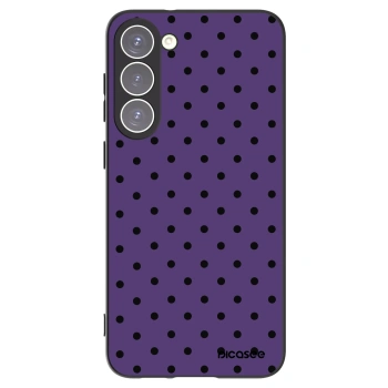 Picasee silikonový černý obal pro Samsung Galaxy S23+ 5G - Flickers 2