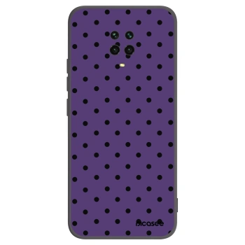 Picasee silikonový černý obal pro Xiaomi Redmi Note 9 Pro - Flickers 2