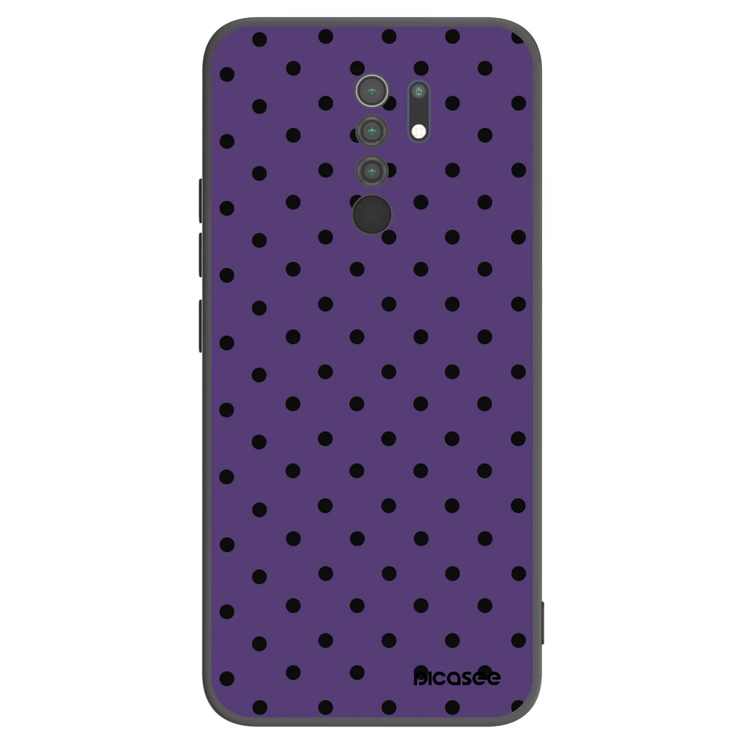 Picasee silikonový černý obal pro Xiaomi Redmi 9 - Flickers 2
