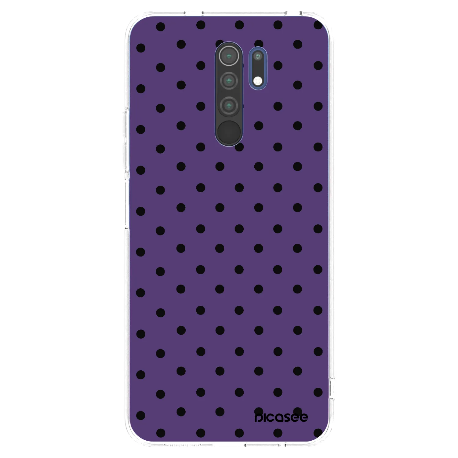 Picasee silikonový průhledný obal pro Xiaomi Redmi 9 - Flickers 2