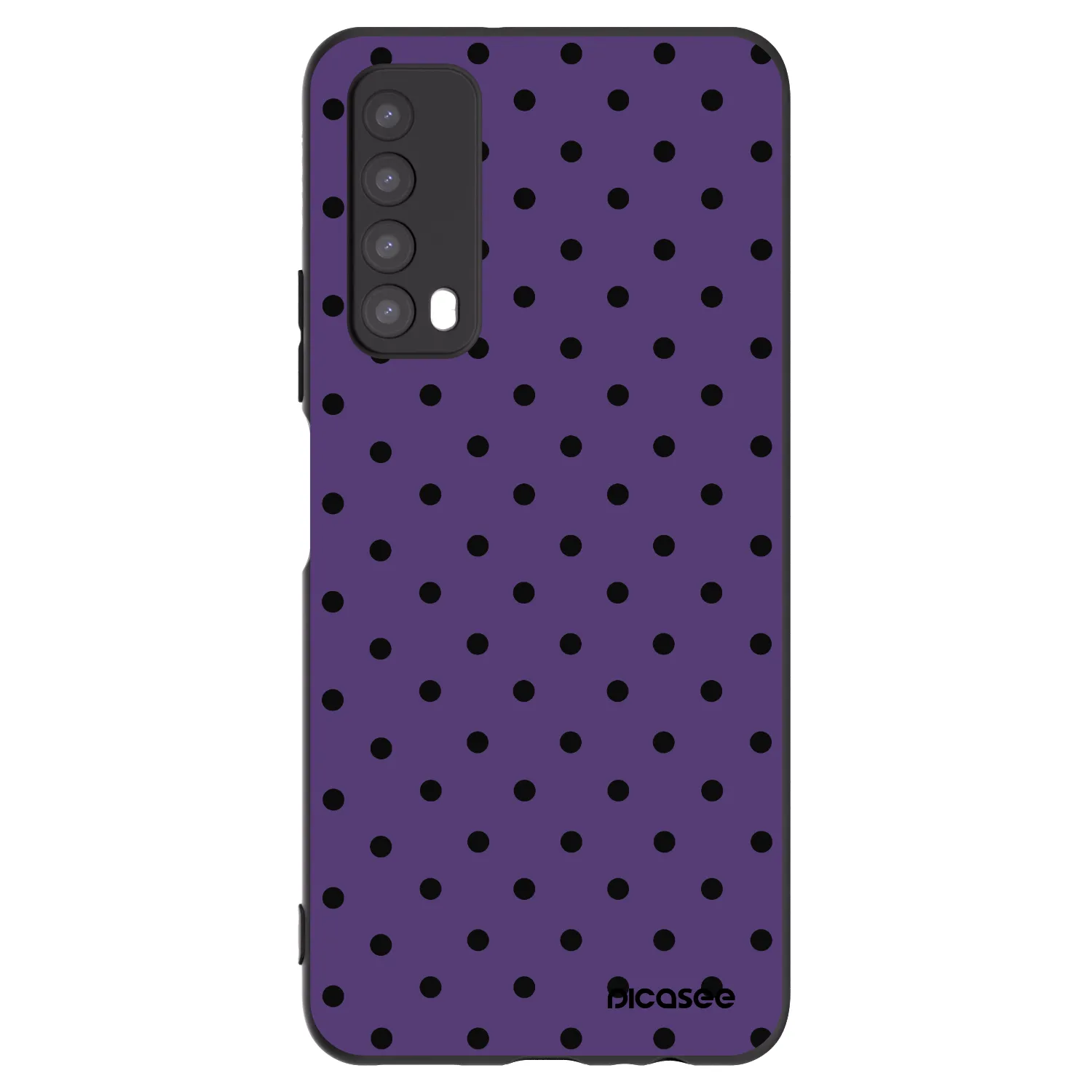 Picasee silikonový černý obal pro Huawei P Smart 2021 - Flickers 2