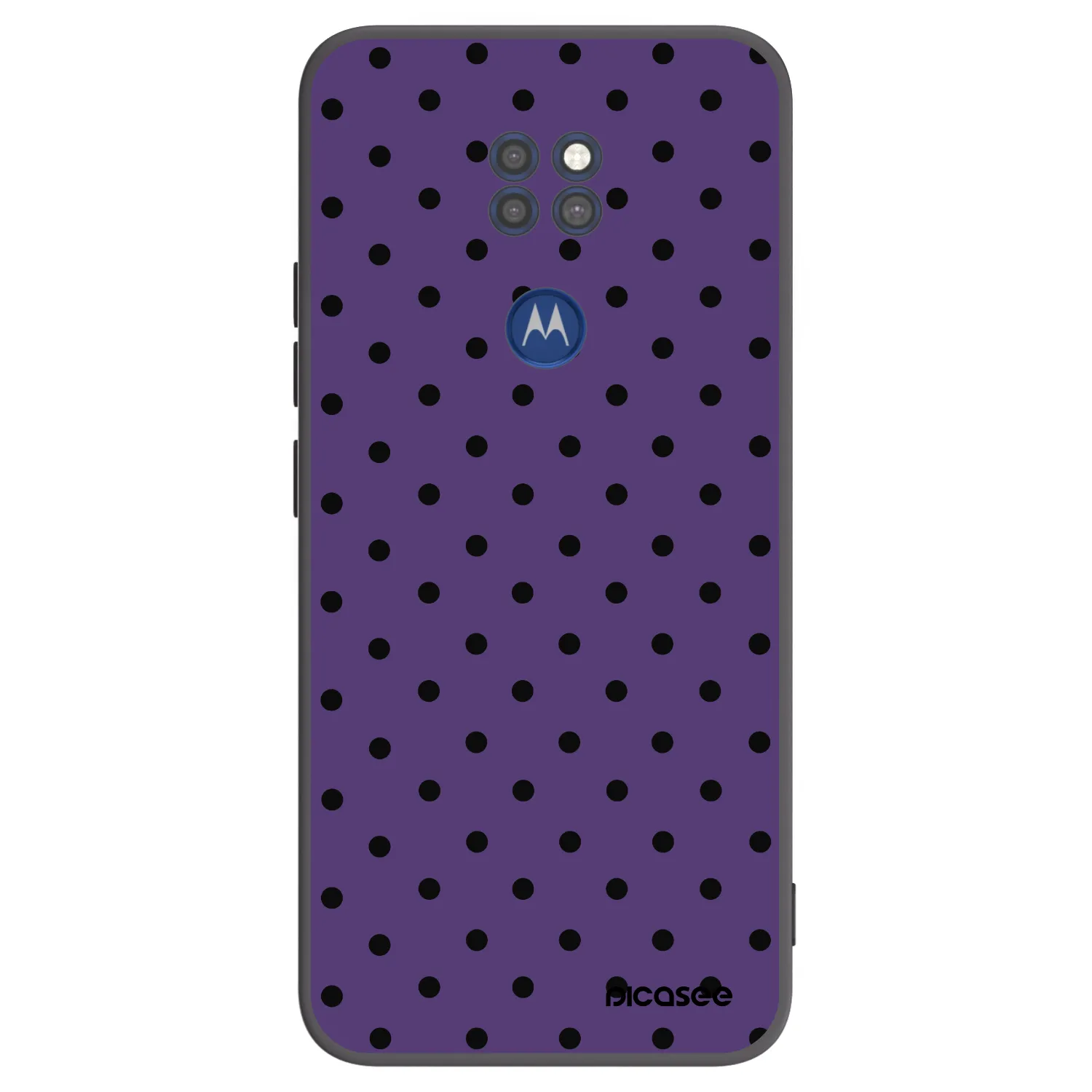 Picasee silikonový černý obal pro Motorola Moto G9 Play - Flickers 2