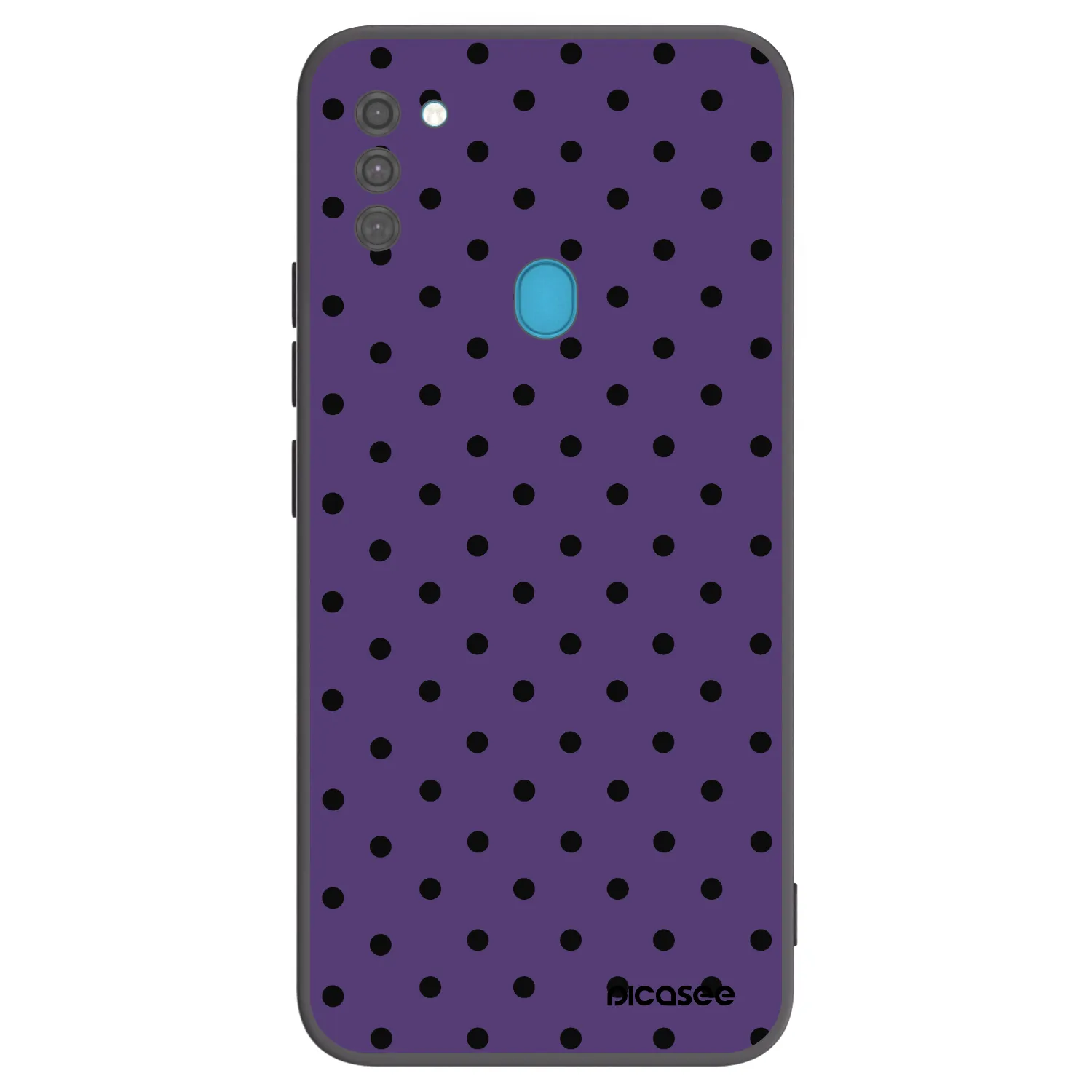Picasee silikonový černý obal pro Samsung Galaxy M11 - Flickers 2