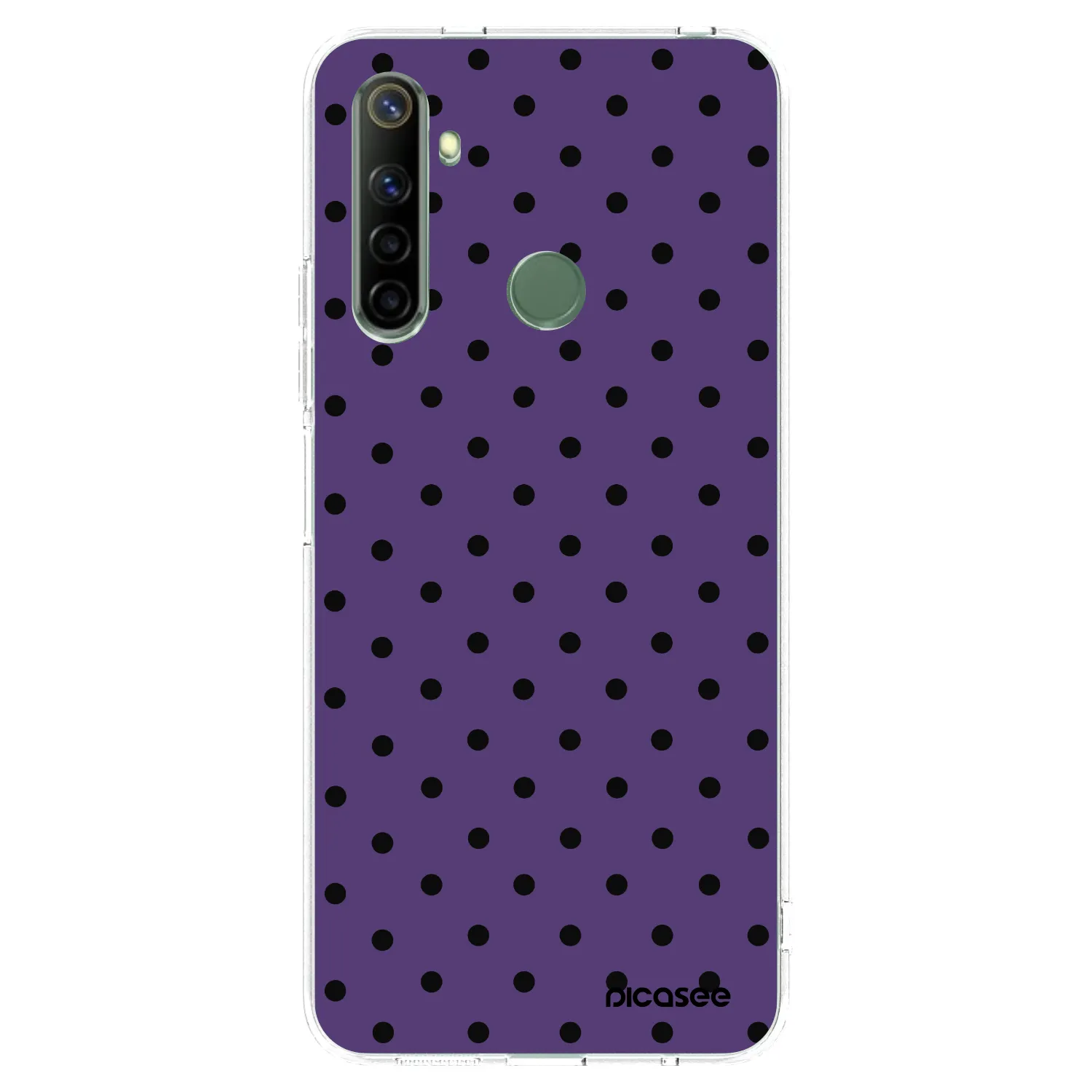 Picasee silikonový průhledný obal pro Realme 6i - Flickers 2