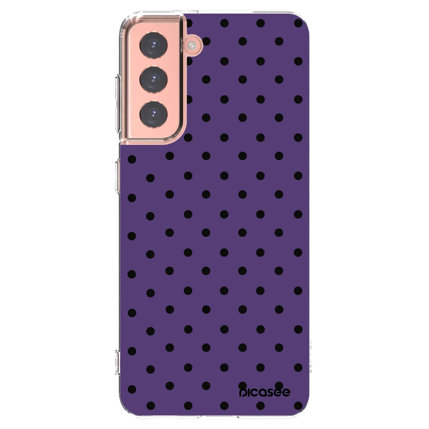 Picasee silikonový průhledný obal pro Samsung Galaxy S21 5G G991B - Flickers 2