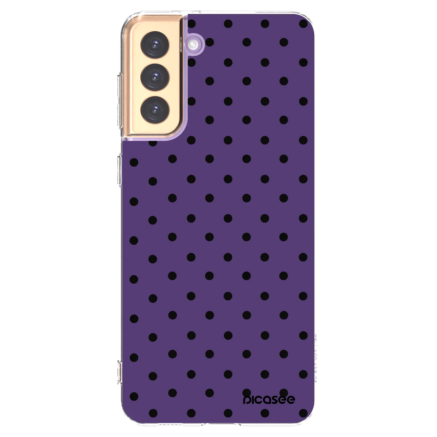 Picasee silikonový průhledný obal pro Samsung Galaxy S21+ 5G G996F - Flickers 2