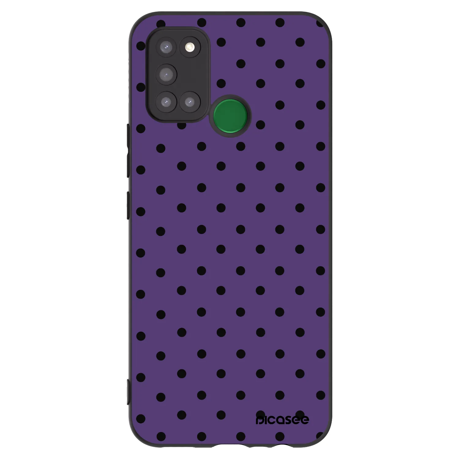 Picasee silikonový černý obal pro Realme 7i - Flickers 2