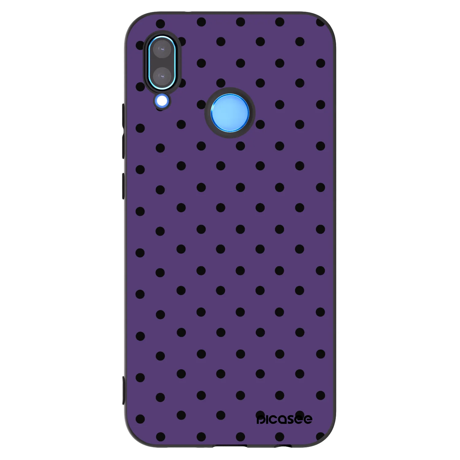 Picasee silikonový černý obal pro Huawei P20 Lite - Flickers 2