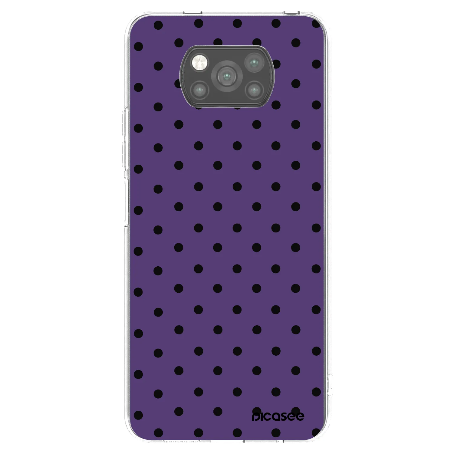 Picasee silikonový černý obal pro Xiaomi Poco X3 Pro - Flickers 2