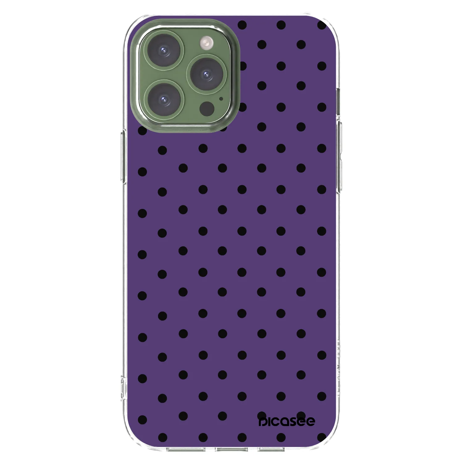 Picasee silikonový průhledný obal pro Apple iPhone 13 Pro Max - Flickers 2