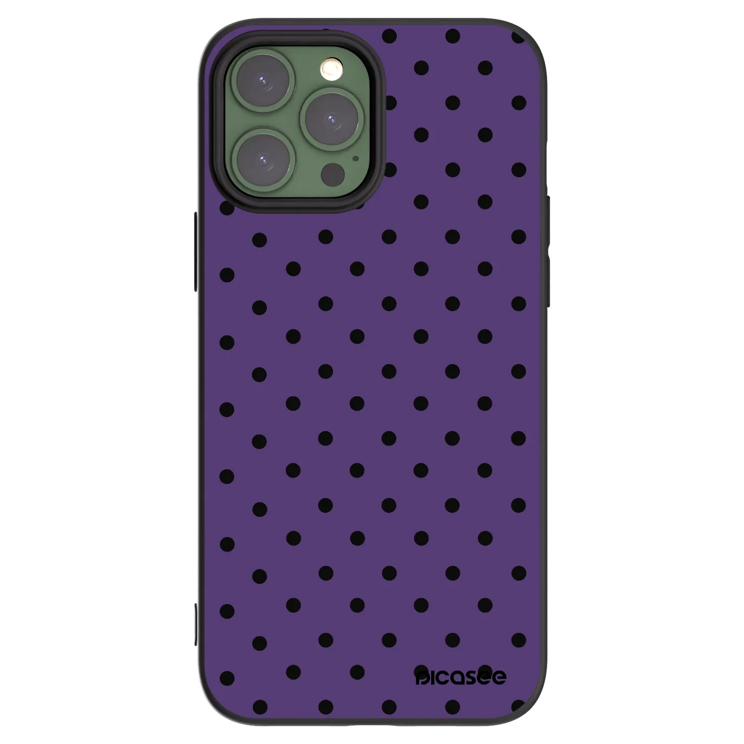 Picasee silikonový černý obal pro Apple iPhone 13 Pro Max - Flickers 2